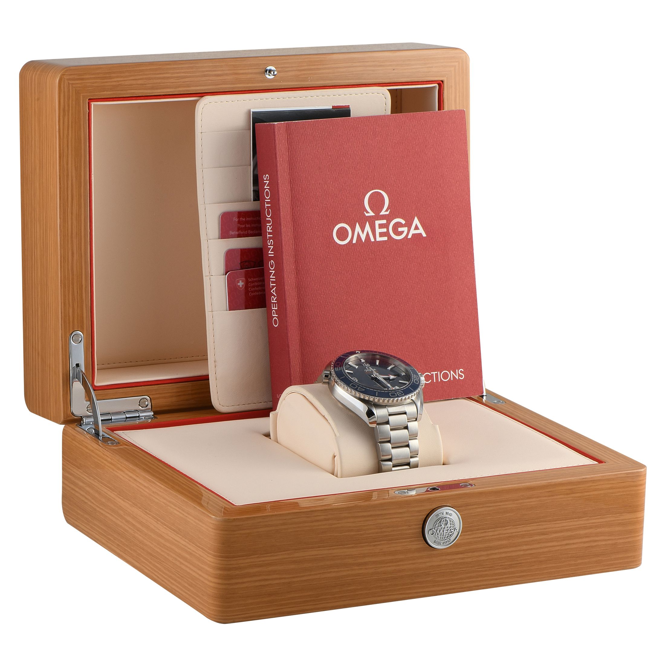 Omega Seamaster Planet Ocean 600m Steel Watch 21530442103001