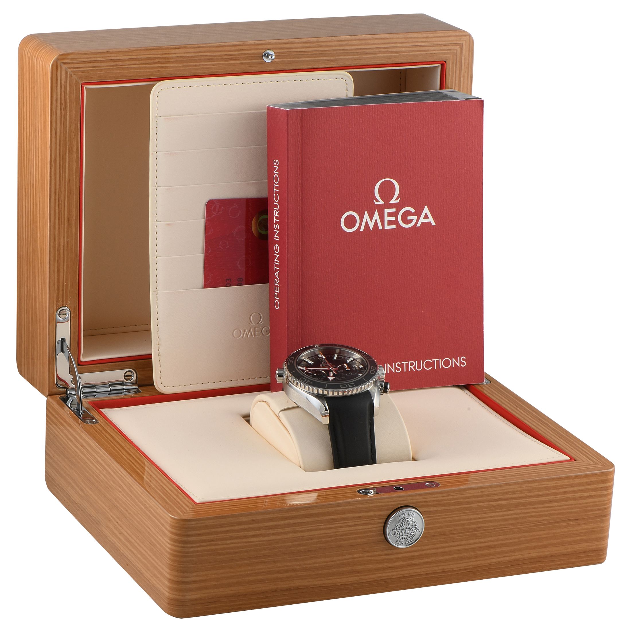 Omega Seamaster Planet Ocean Chronograph Steel Watch 232.32.46.52.01.003