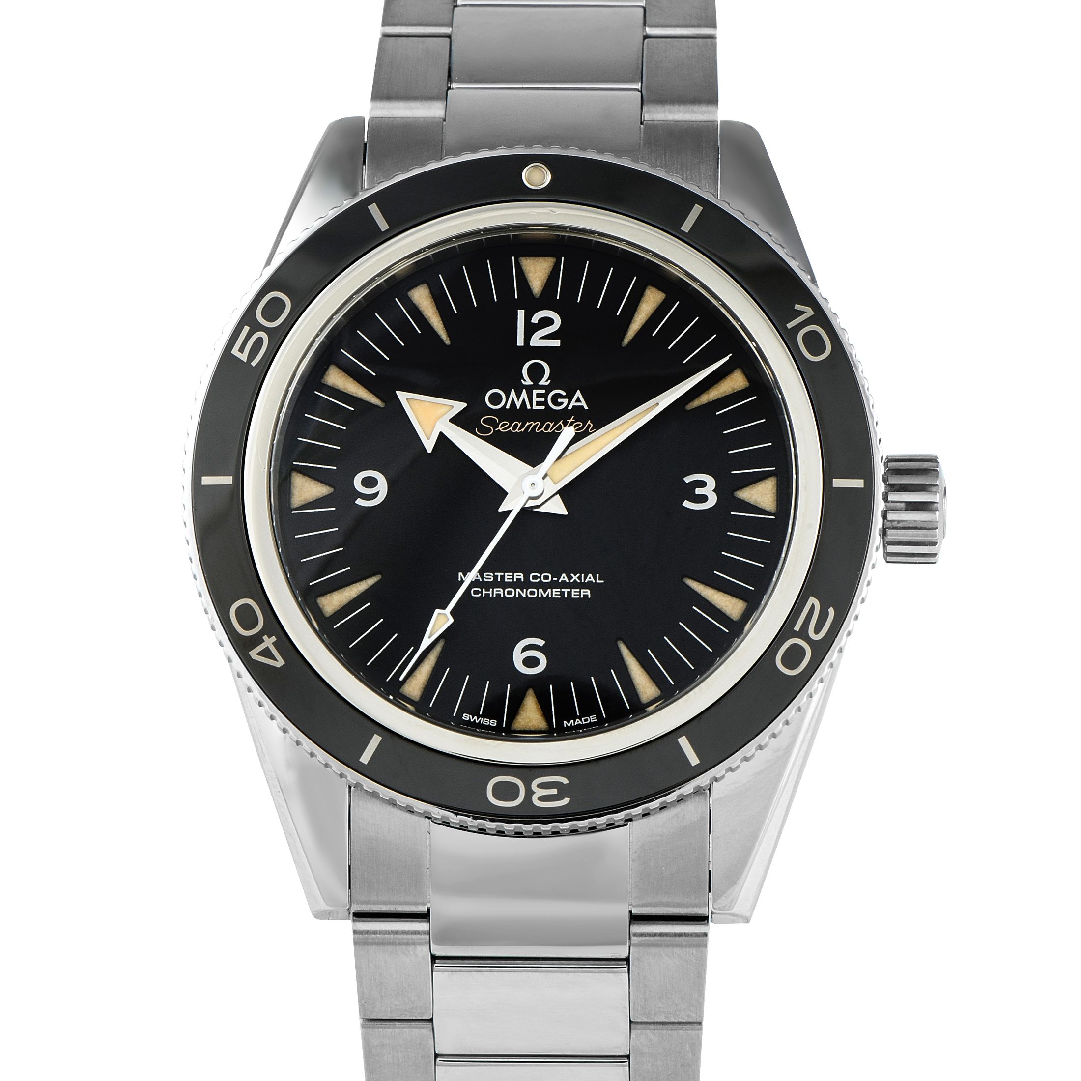 Omega Seamaster 300 Steel Watch 233.30.41.21.01.001