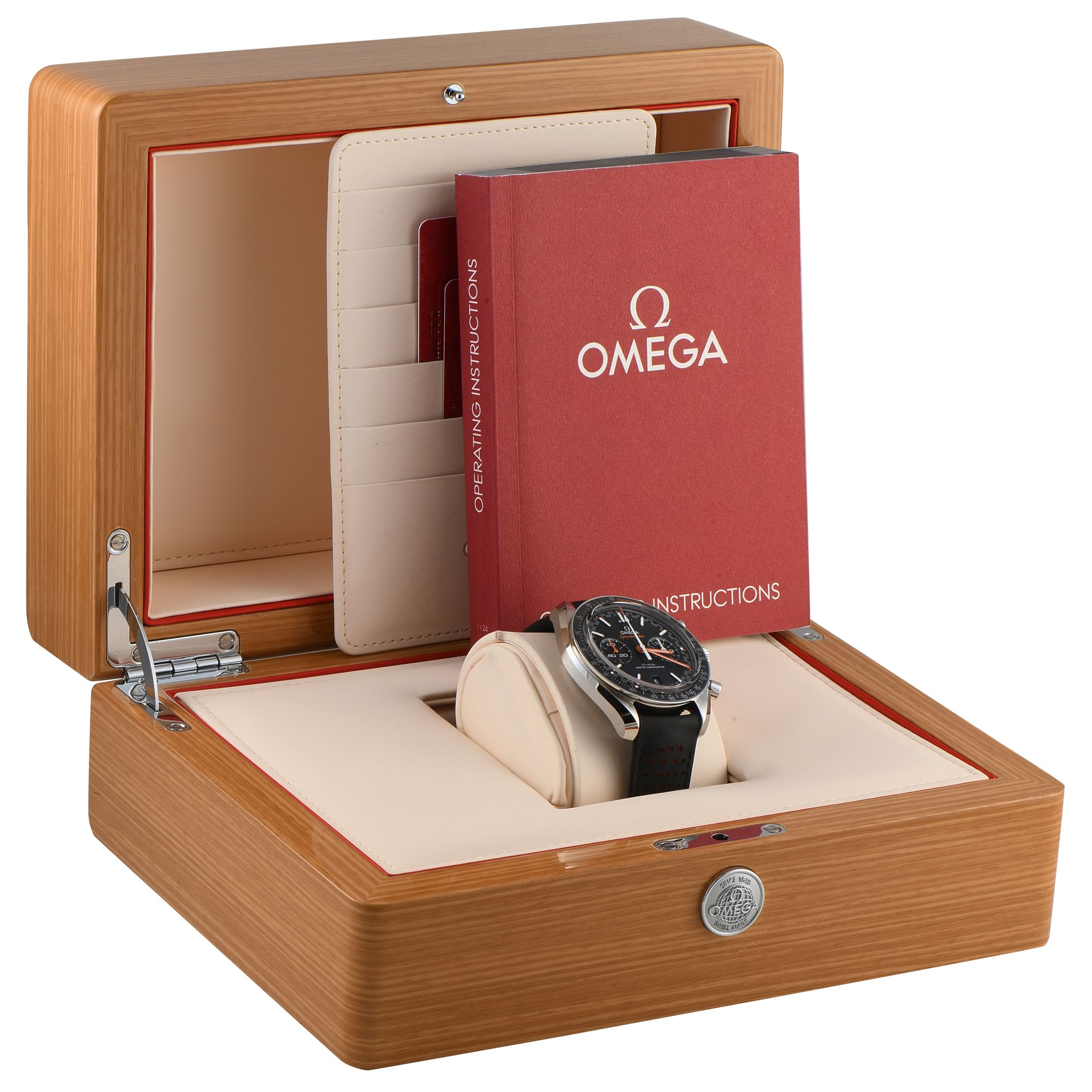 Omega Speedmaster Racing Steel Watch 329.32.44.51.01.001