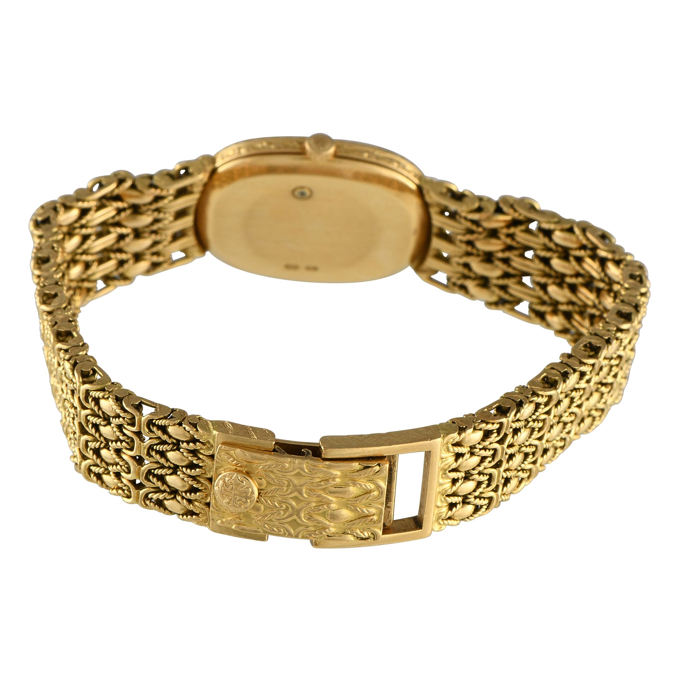 Patek Philippe Golden Ellipse Diamond Yellow Gold Watch 4698/001