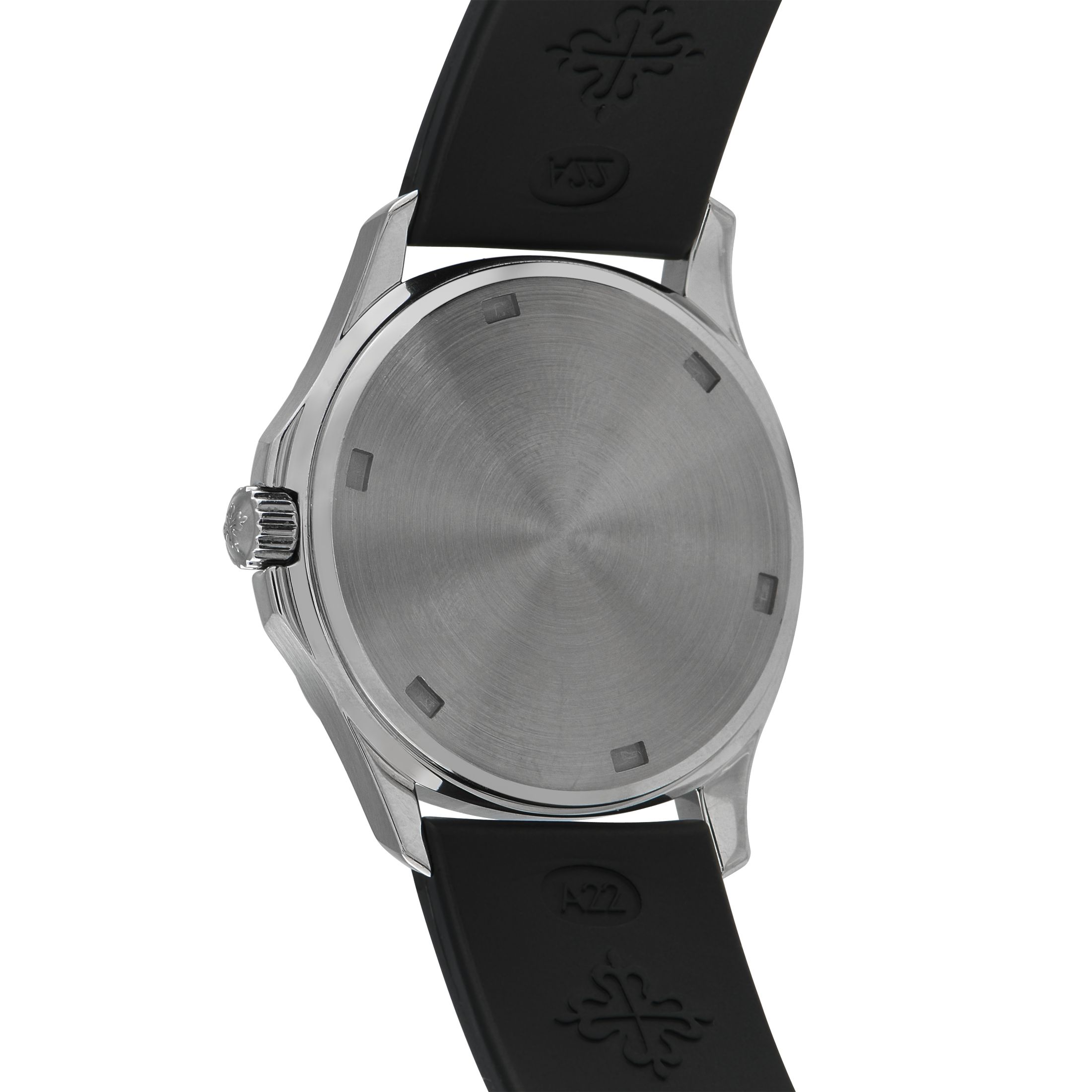 Patek Philippe Aquanaut Black Dial Diamond Bezel Steel Watch 5067A -001