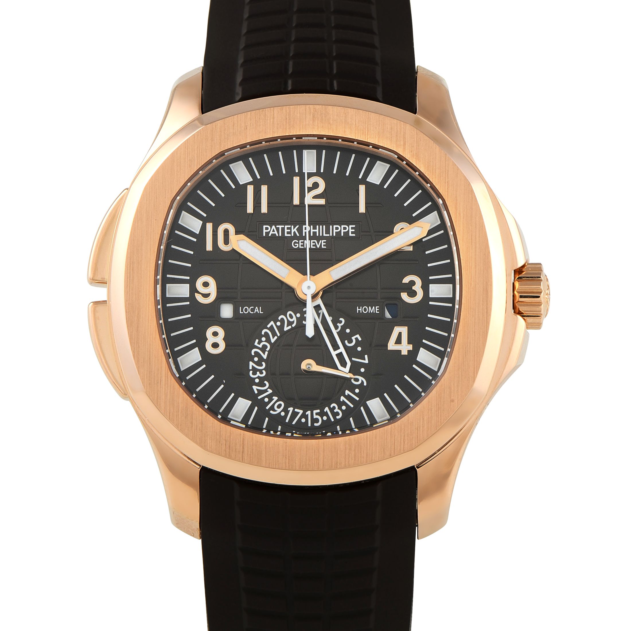 Patek Philippe Aquanaut Travel Time Rose Gold Watch 5164R-001