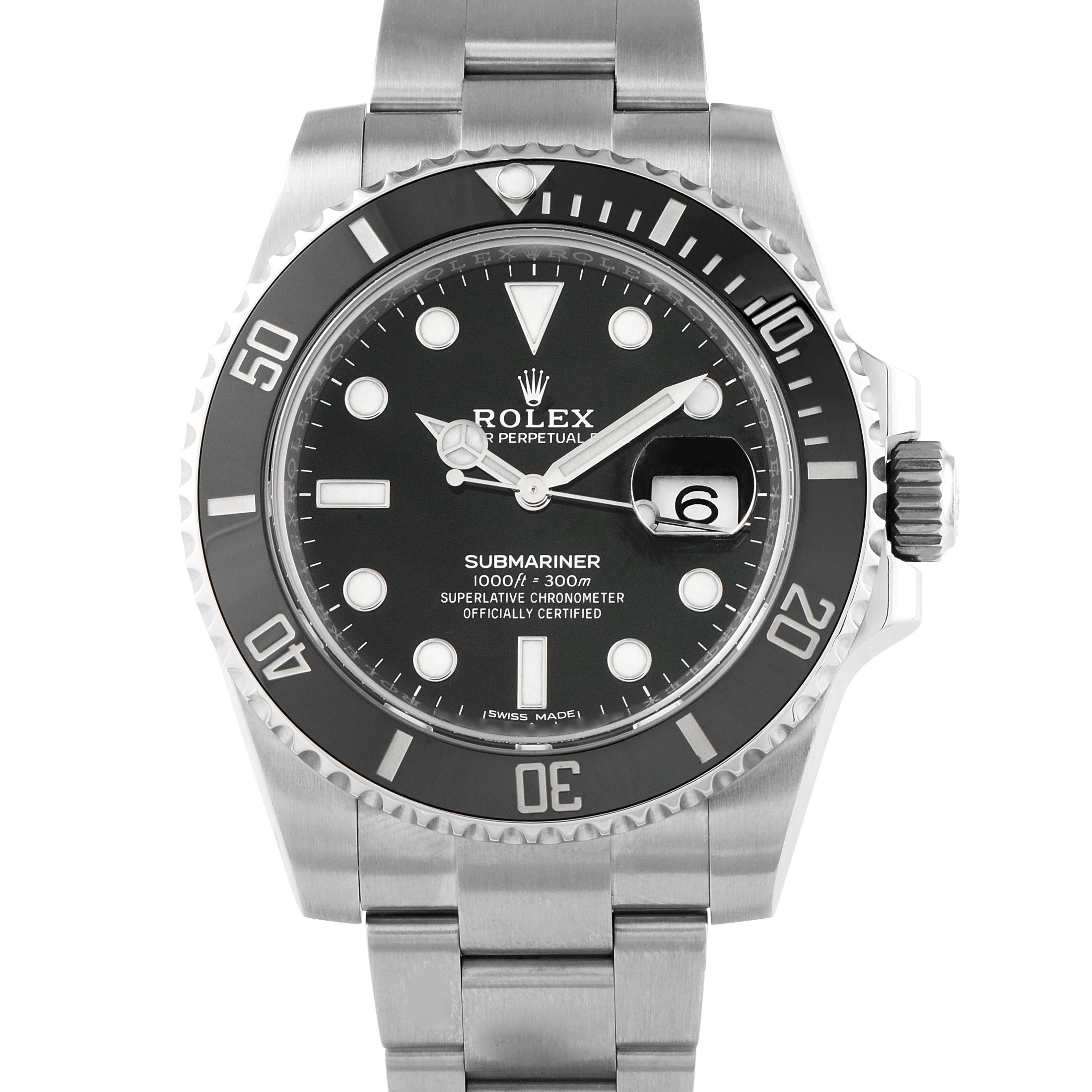 Rolex Submariner Date Steel Oyster Watch 116610LN