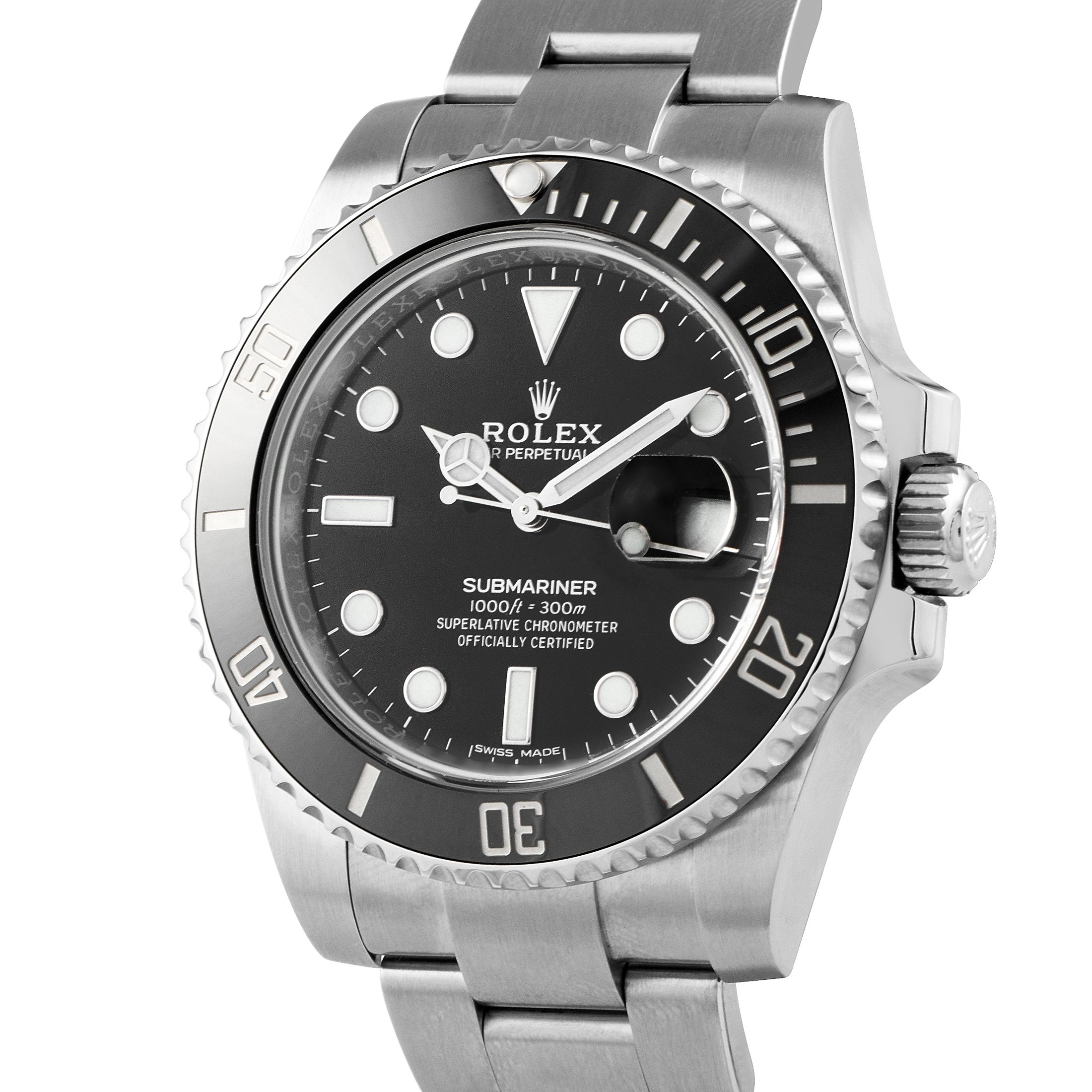 Rolex Submariner Date Steel Oyster Watch 116610LN