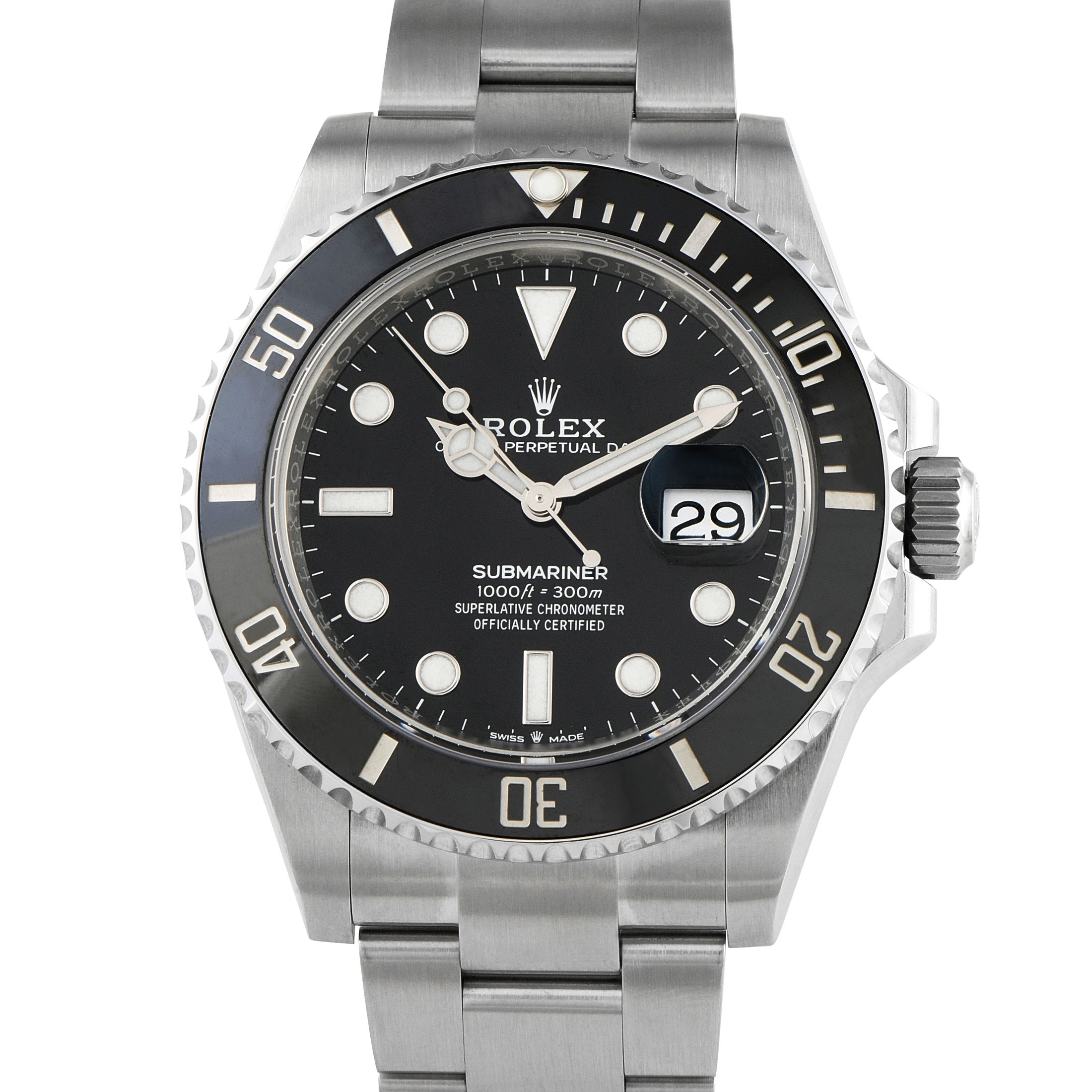 Rolex Submariner Date Steel Oyster Watch 126610LN