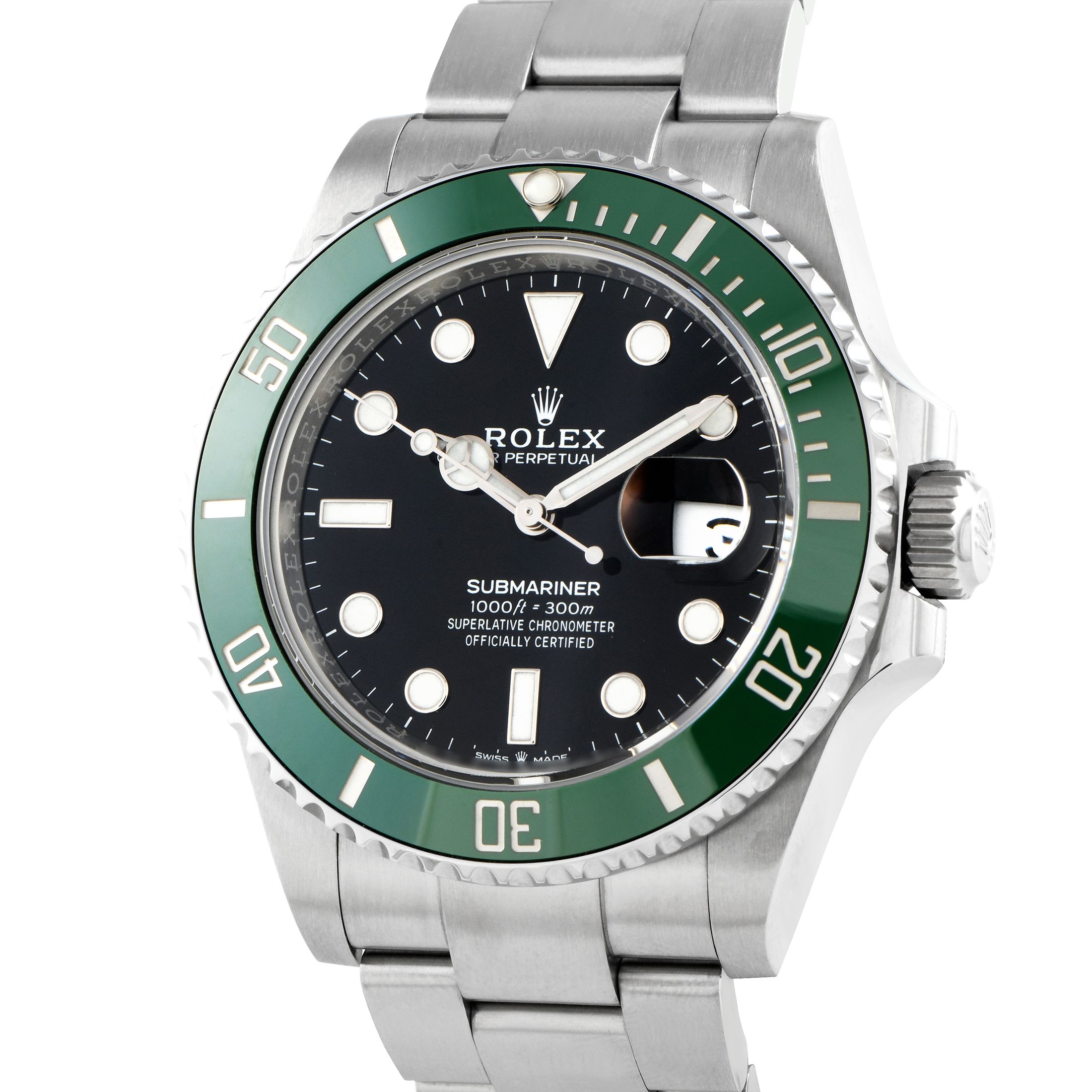 Rolex Submariner Date "Starbucks" Steel Oyster Watch 126610LV