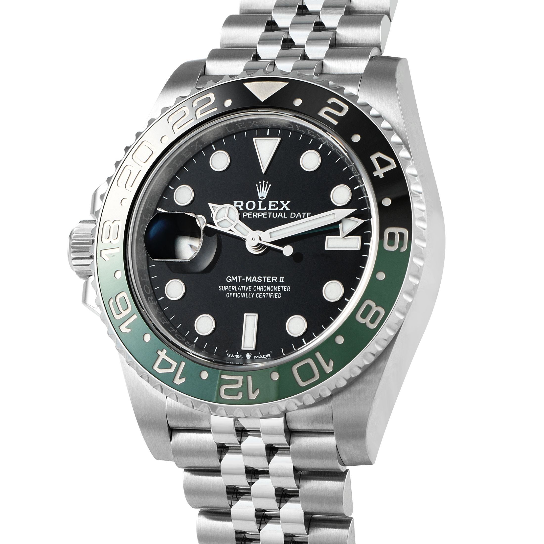 Rolex GMT-Master II Left-Hand Sprite Jubilee Watch 126720VTNR-0002