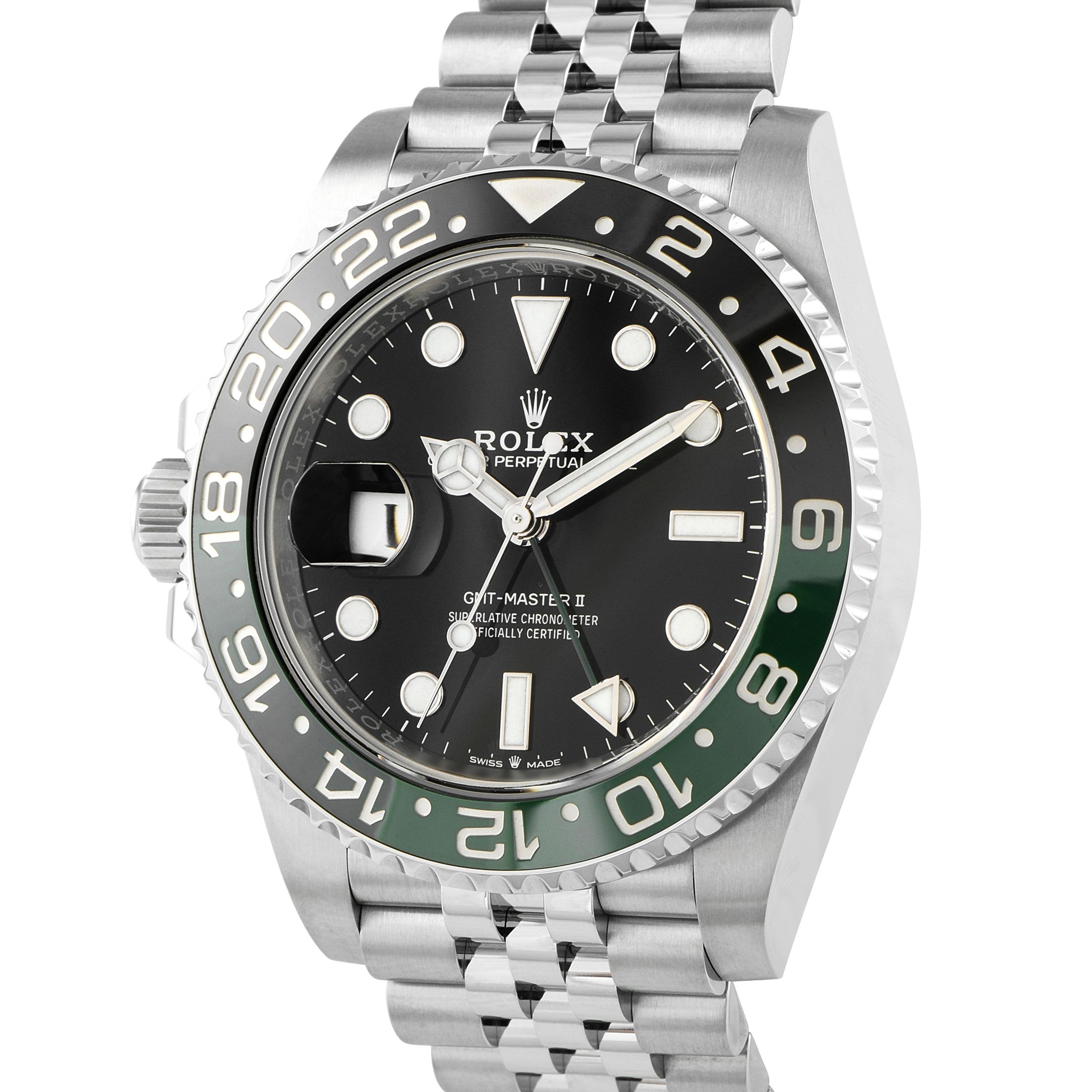 Rolex GMT-Master II Left-Hand Sprite Jubilee Watch 126720VTNR
