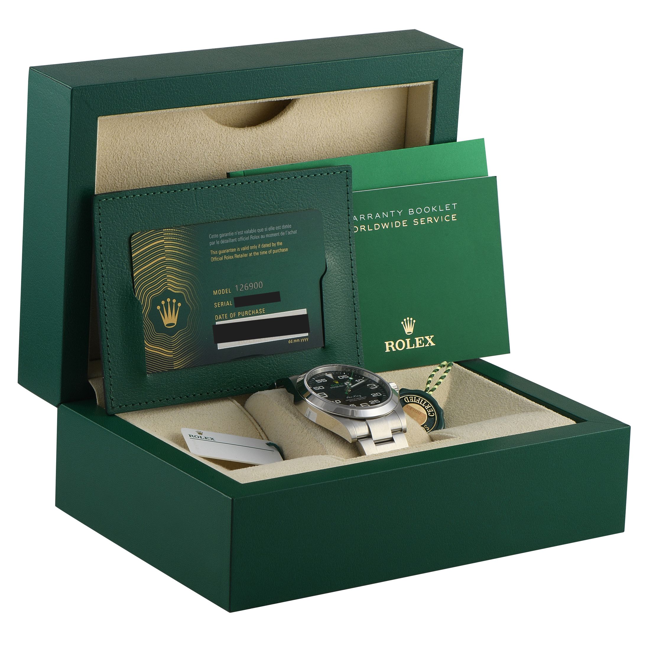 Rolex Air-King Steel Oyster Watch 126900