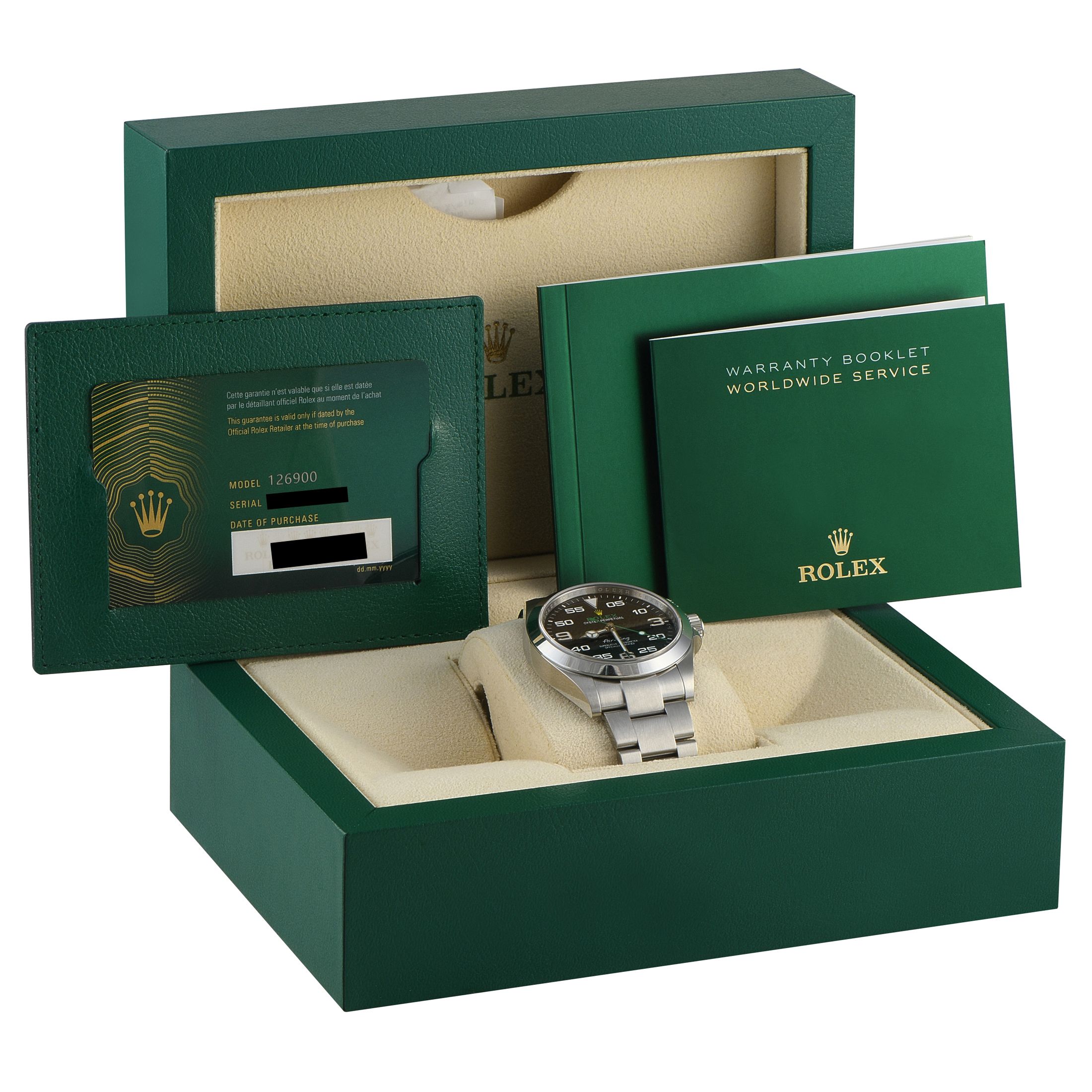Rolex Air-King Steel Watch 126900