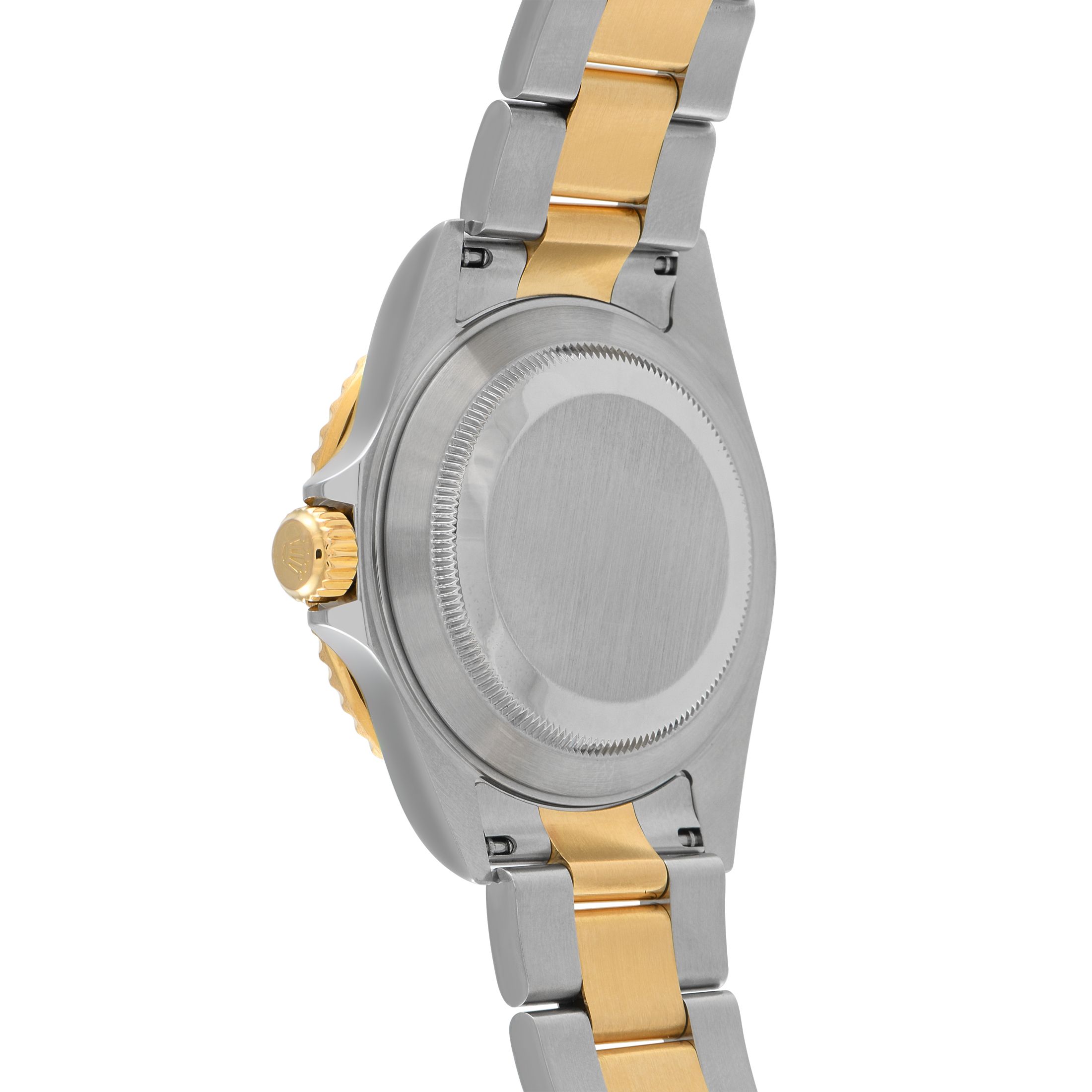 Rolex Submariner Date Silver Serti Dial Two-Tone Watch Watch 16613LB