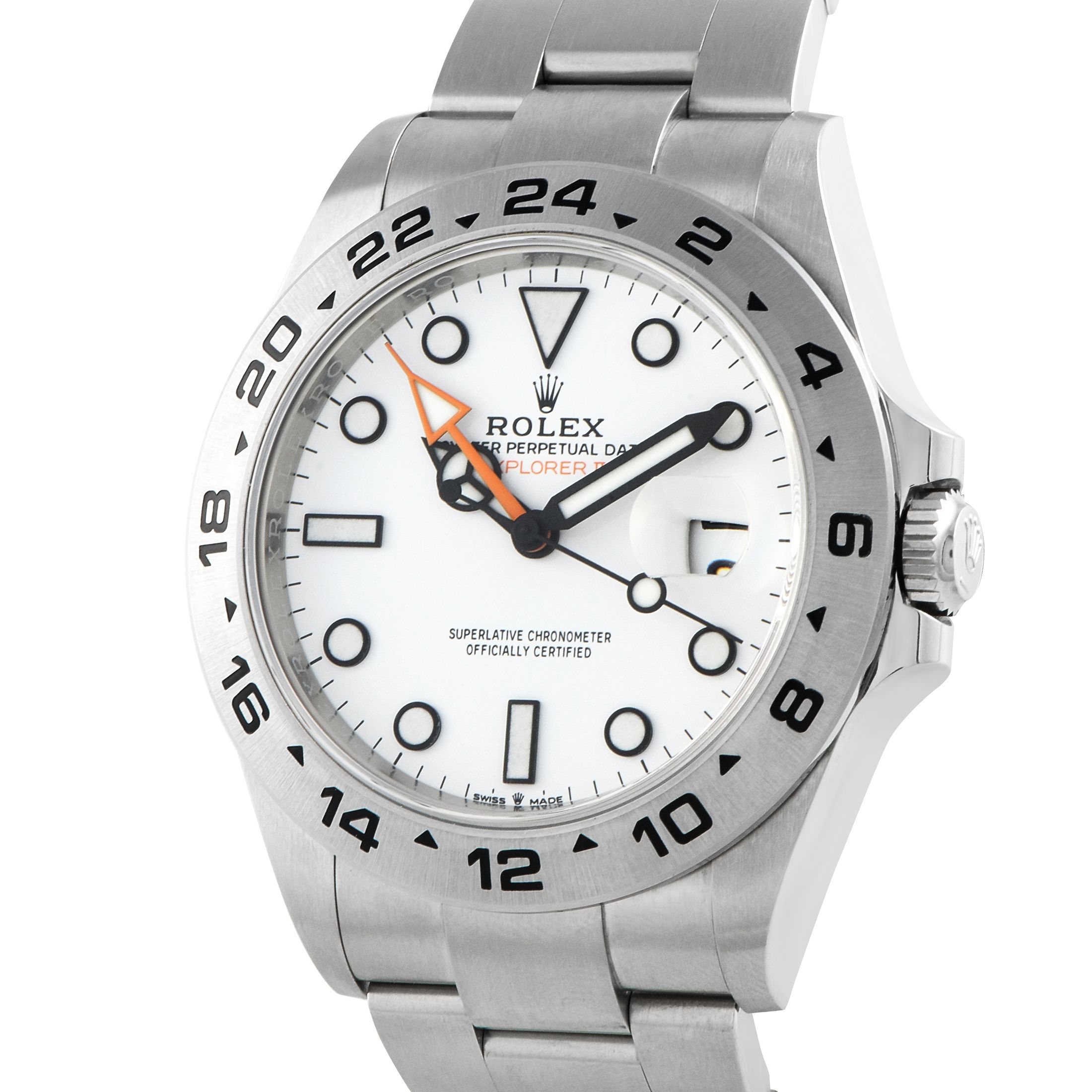 Rolex Explorer II White Dial Steel Oyster Watch 226570