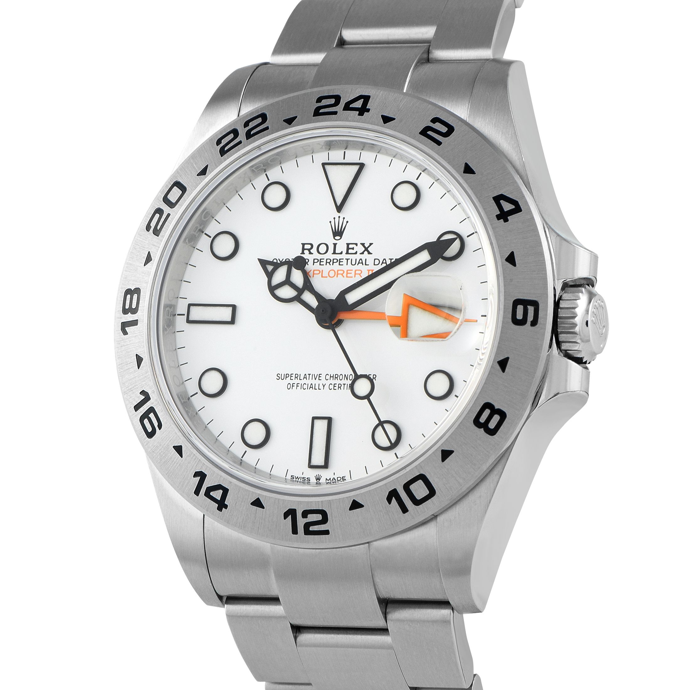 Rolex Explorer II White Dial Steel Oyster Watch 226570