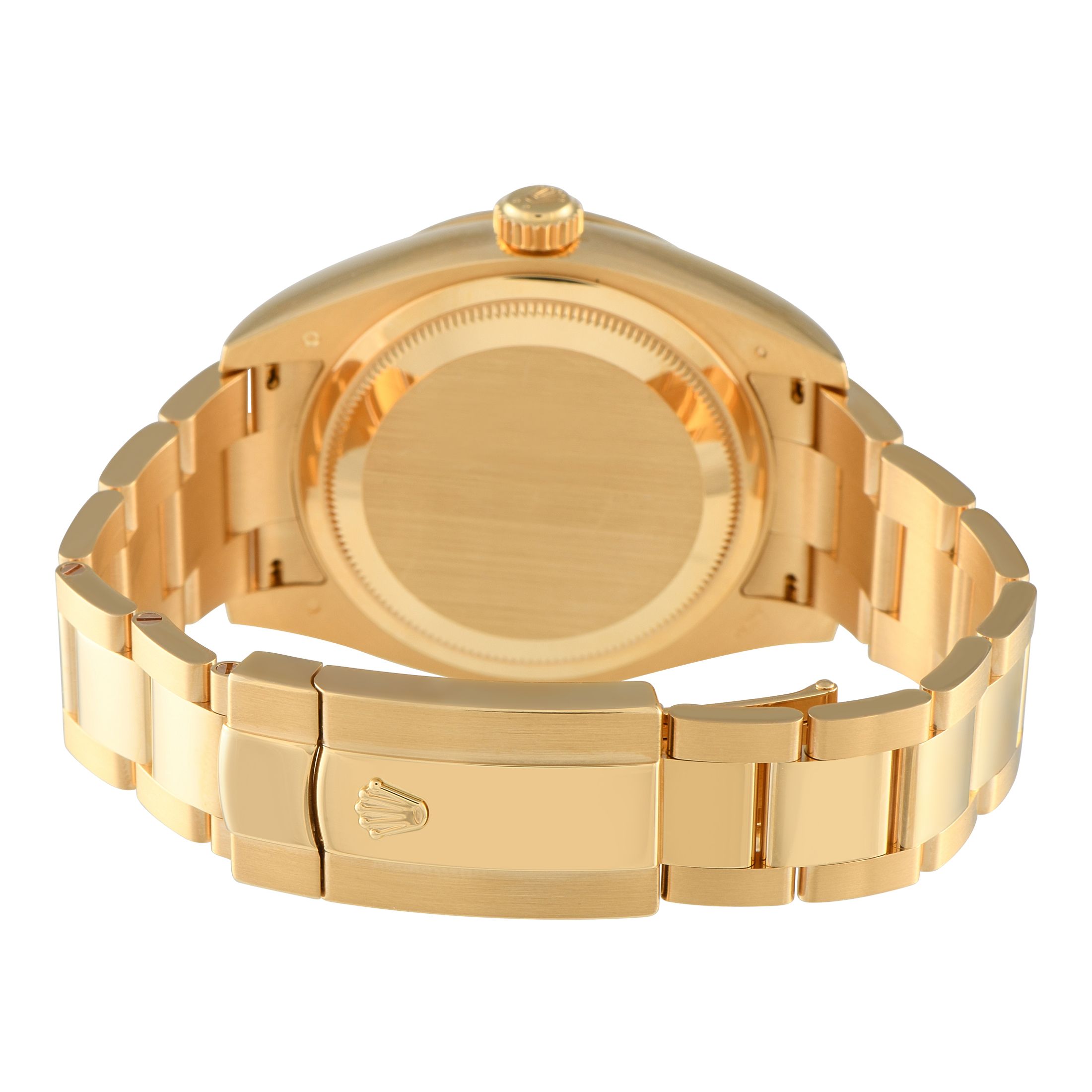 Rolex Sky-Dweller White Dial Yellow Gold Oyster Watch 326938