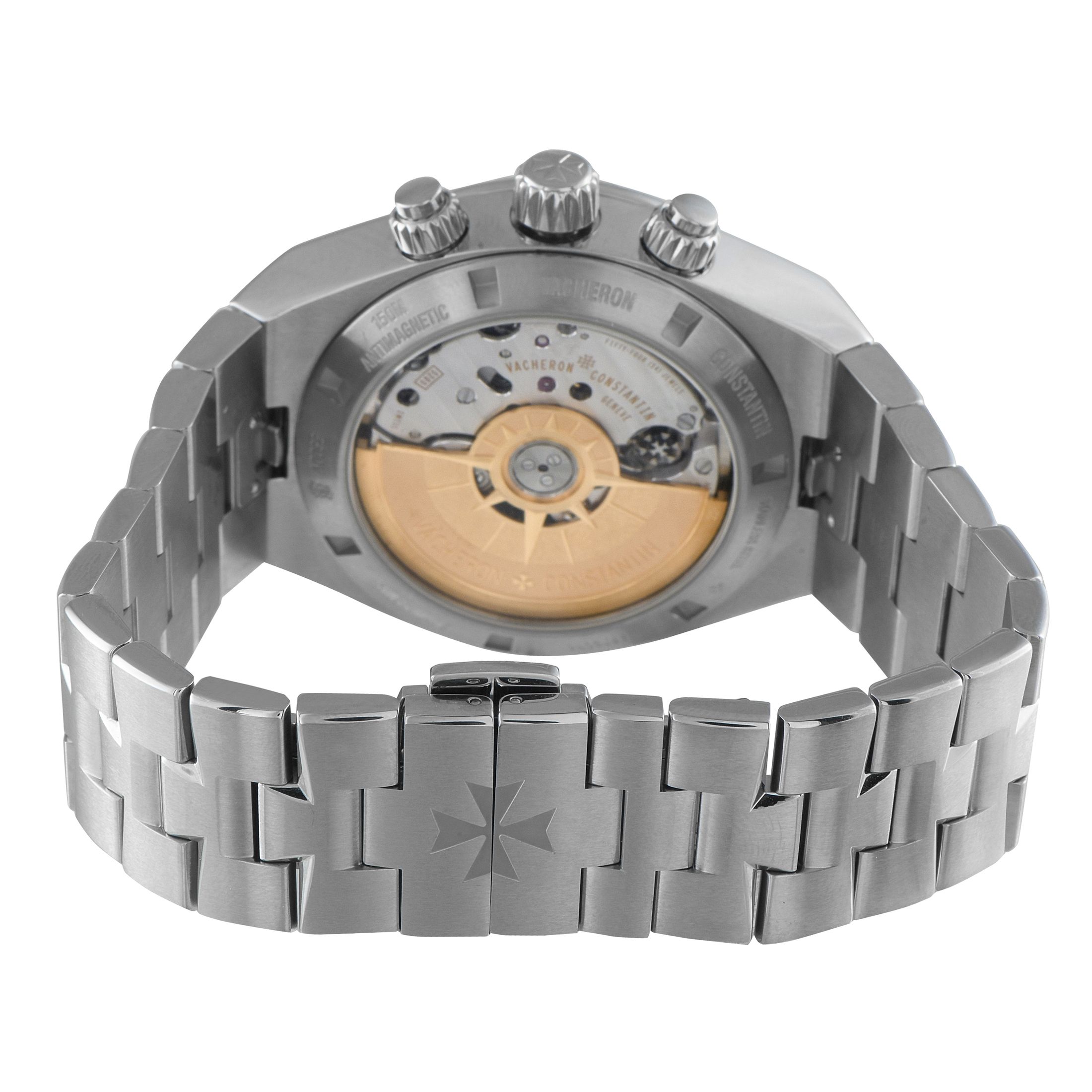 Vacheron Constantin Overseas Chronograph Steel Watch 5500V/110A-B148
