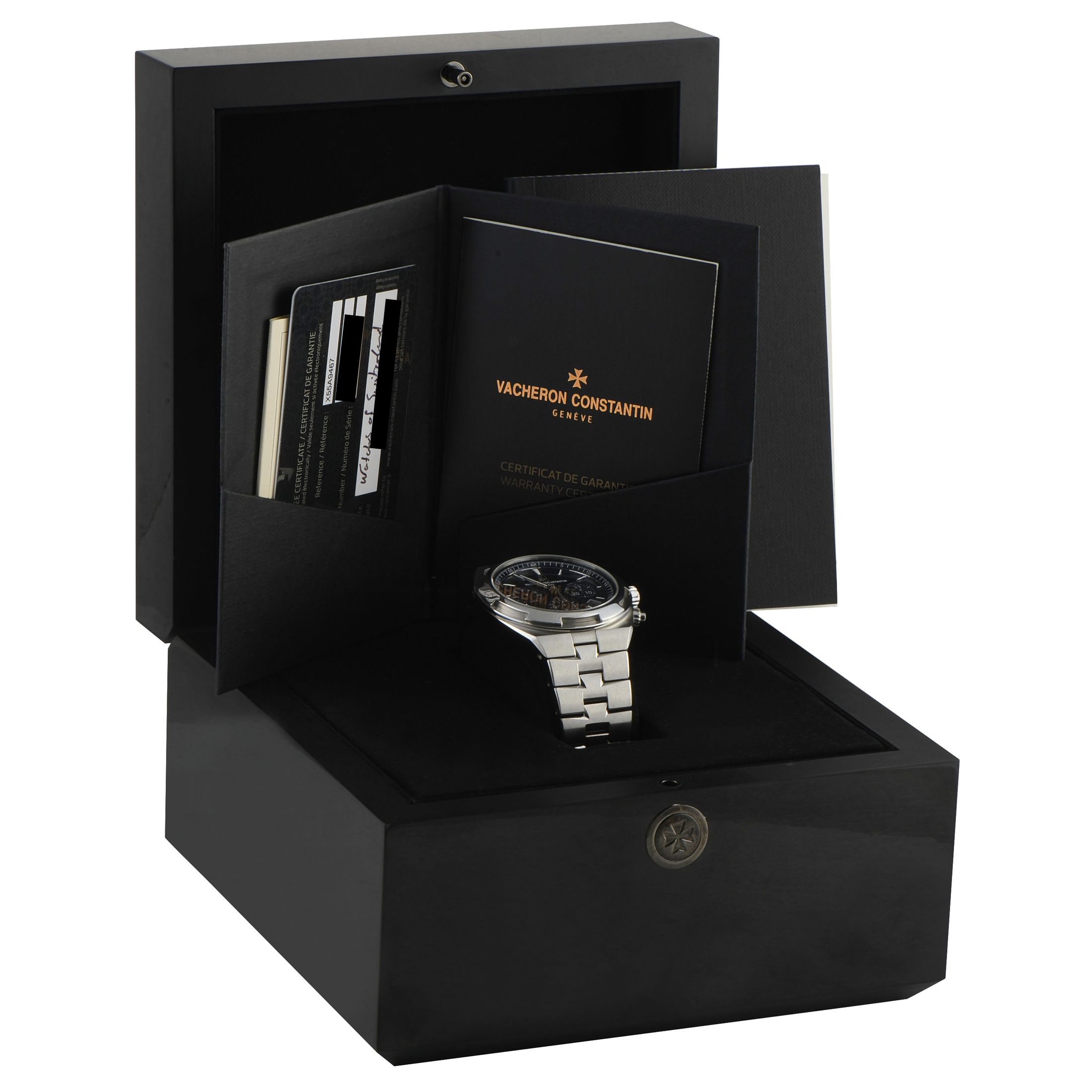 Vacheron Constantin Overseas Chronograph Steel Watch 5500V/110A-B148