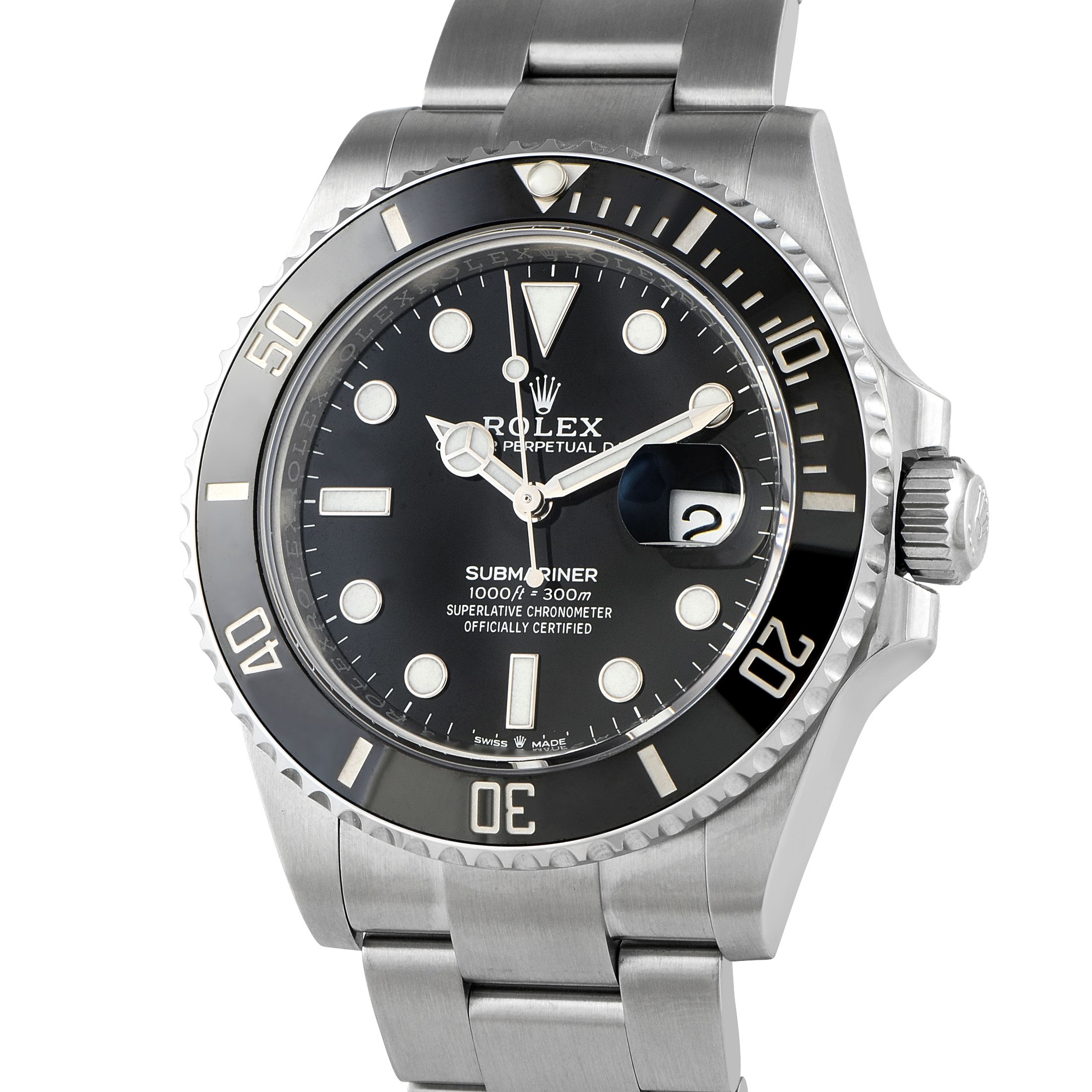 Rolex Submariner Date Steel Oyster Watch 126610LN