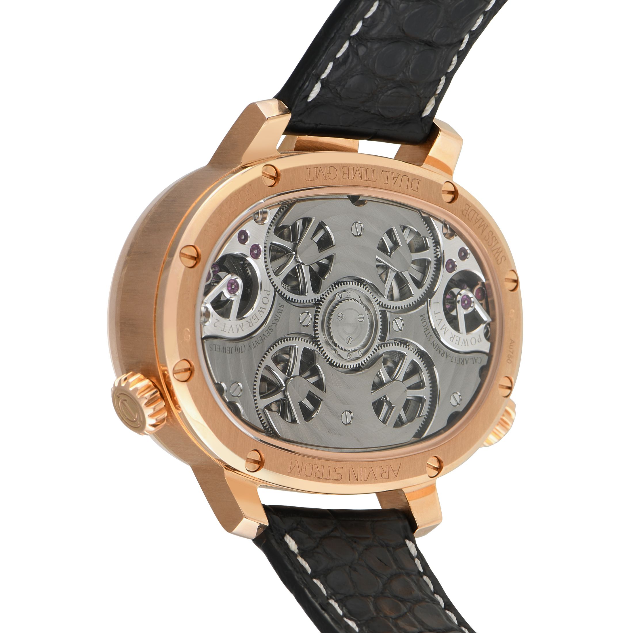 Armin Strom Dual Time Resonance Rose Gold Watch Resonance Masterpiece 1