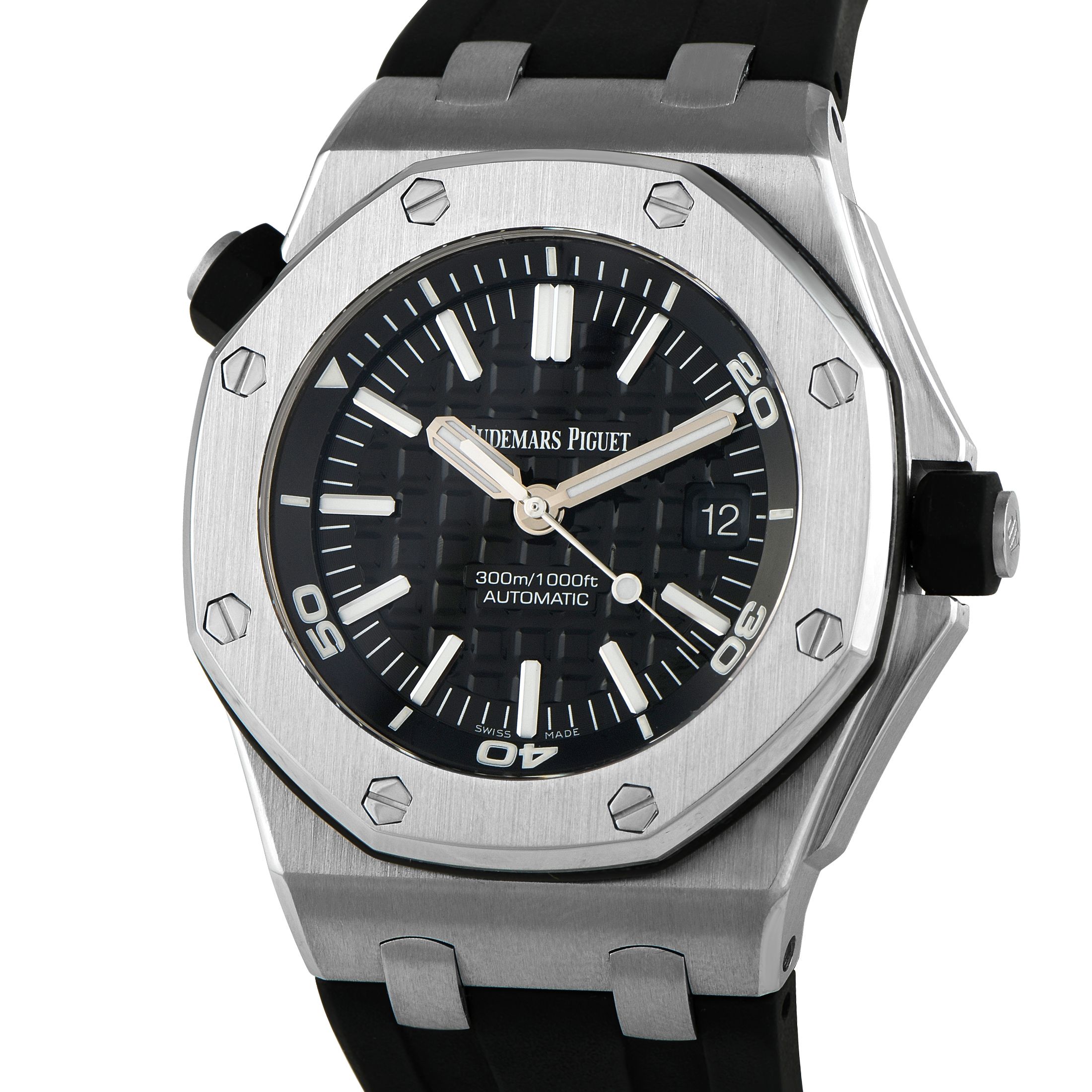 Audemars Piguet Royal Oak Offshore Diver Steel Watch 15703ST.00.A002CA.01