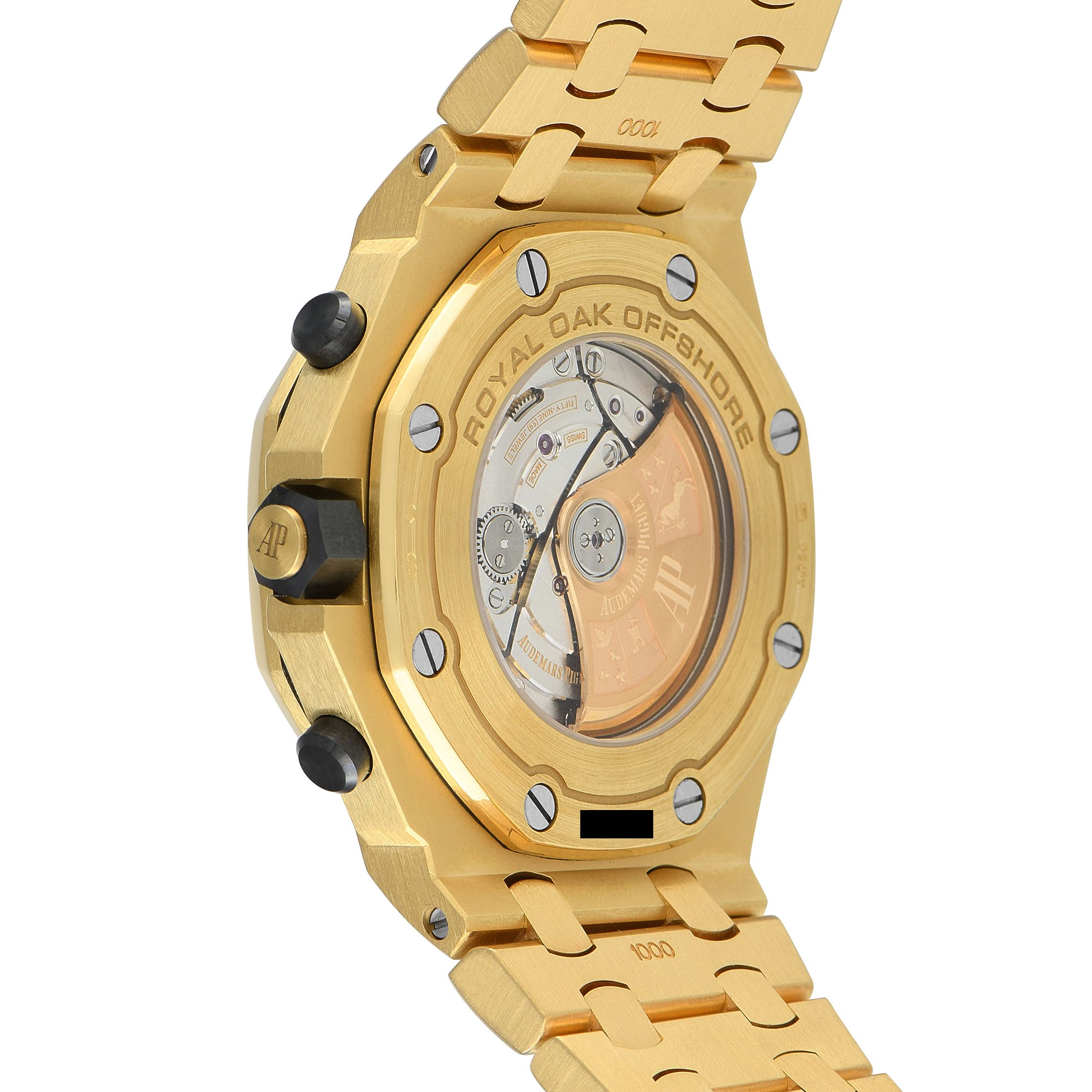 Audemars Piguet Royal Oak Offshore Yellow Gold Watch 26470BA.OO.1000BA.01