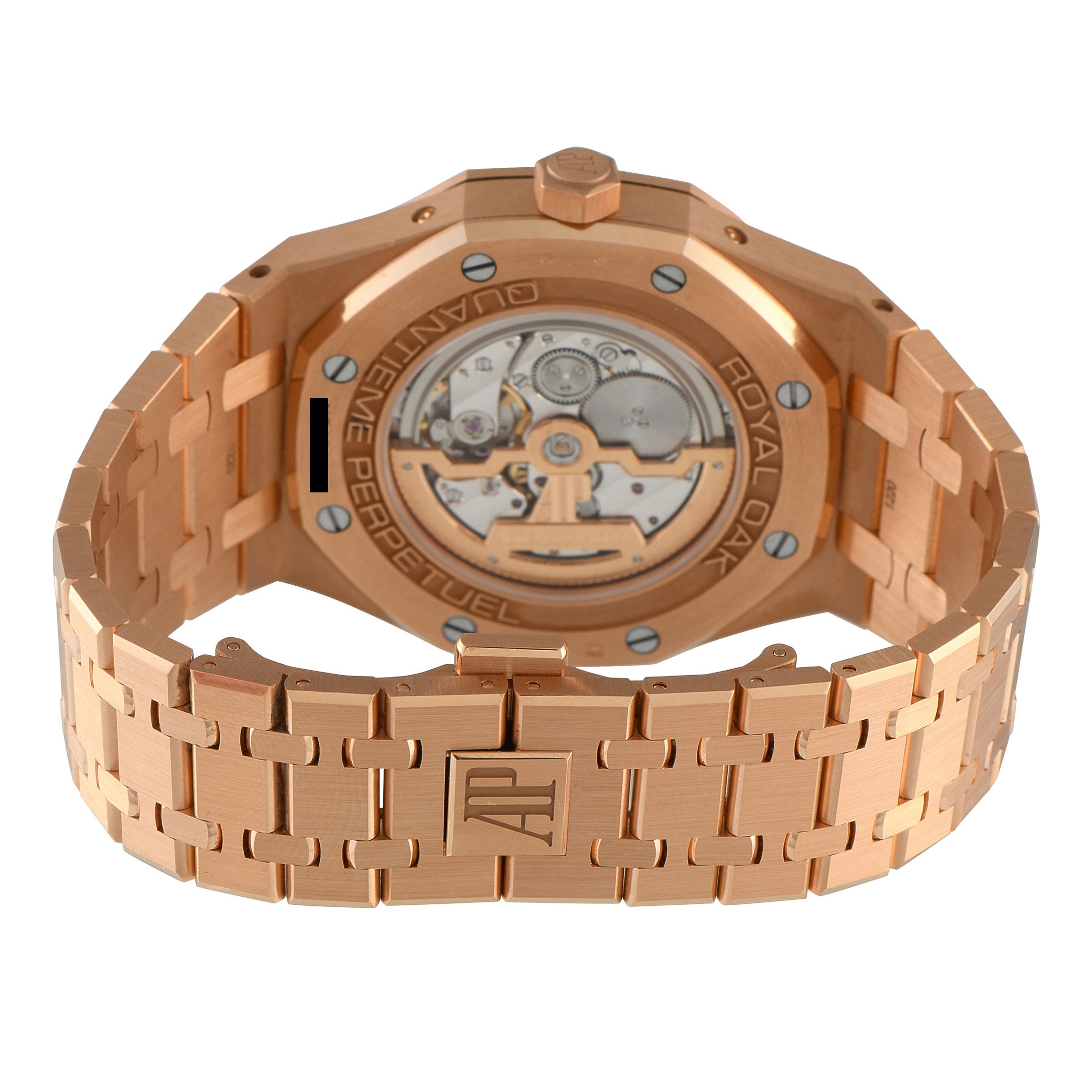 Audemars Piguet Royal Oak Perpetual Calendar Rose Gold Watch 26574OR.OO.1220OR.02