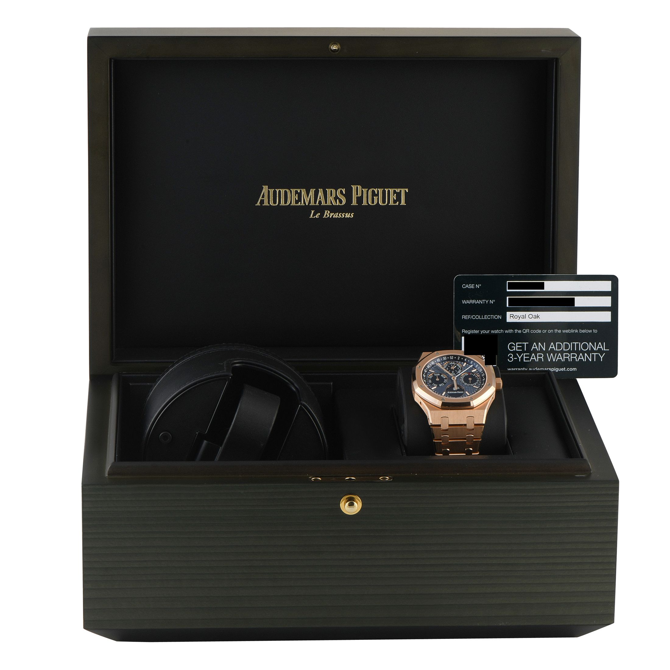 Audemars Piguet Royal Oak Perpetual Calendar Rose Gold Watch 26574OR.OO.1220OR.02