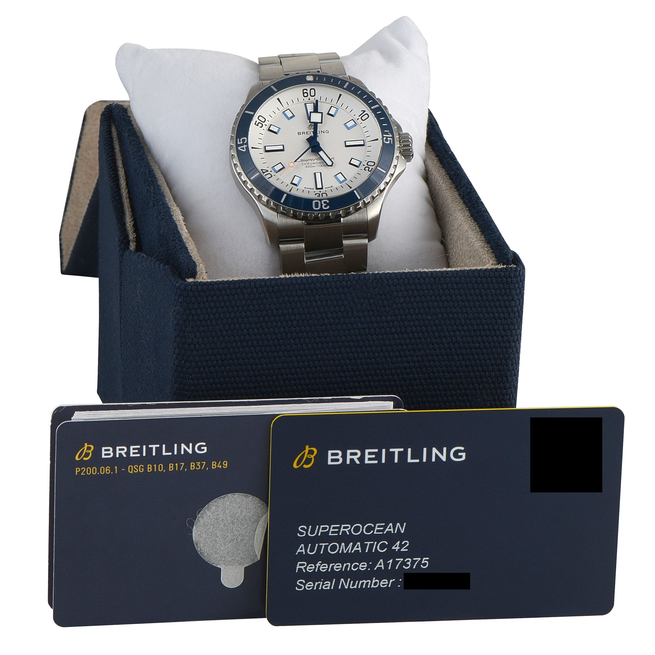 Breitling Superocean Automatic 42 Steel Watch A17375E71G1A1