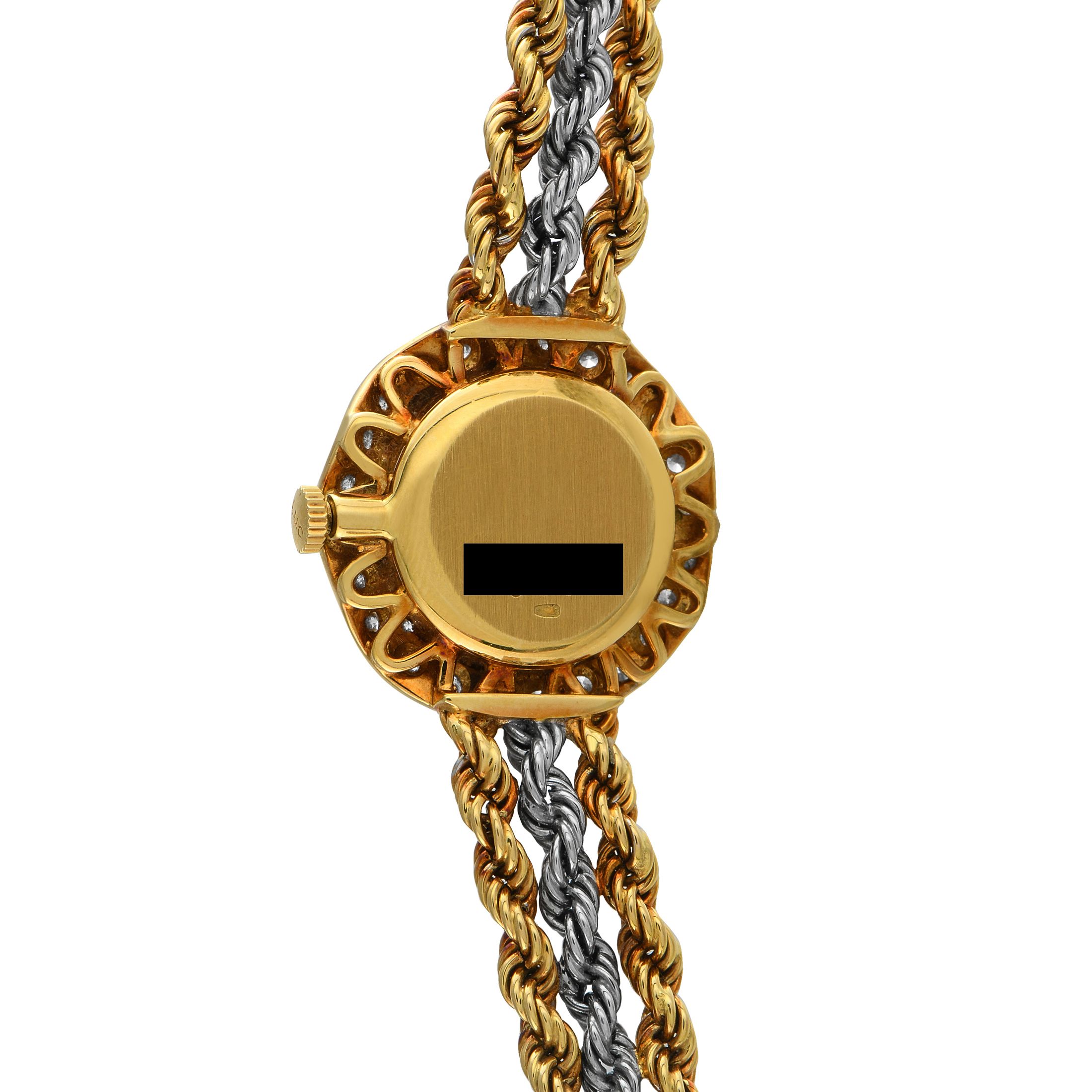 Chopard 1.50ct Diamond Yellow Gold Ladies Watch