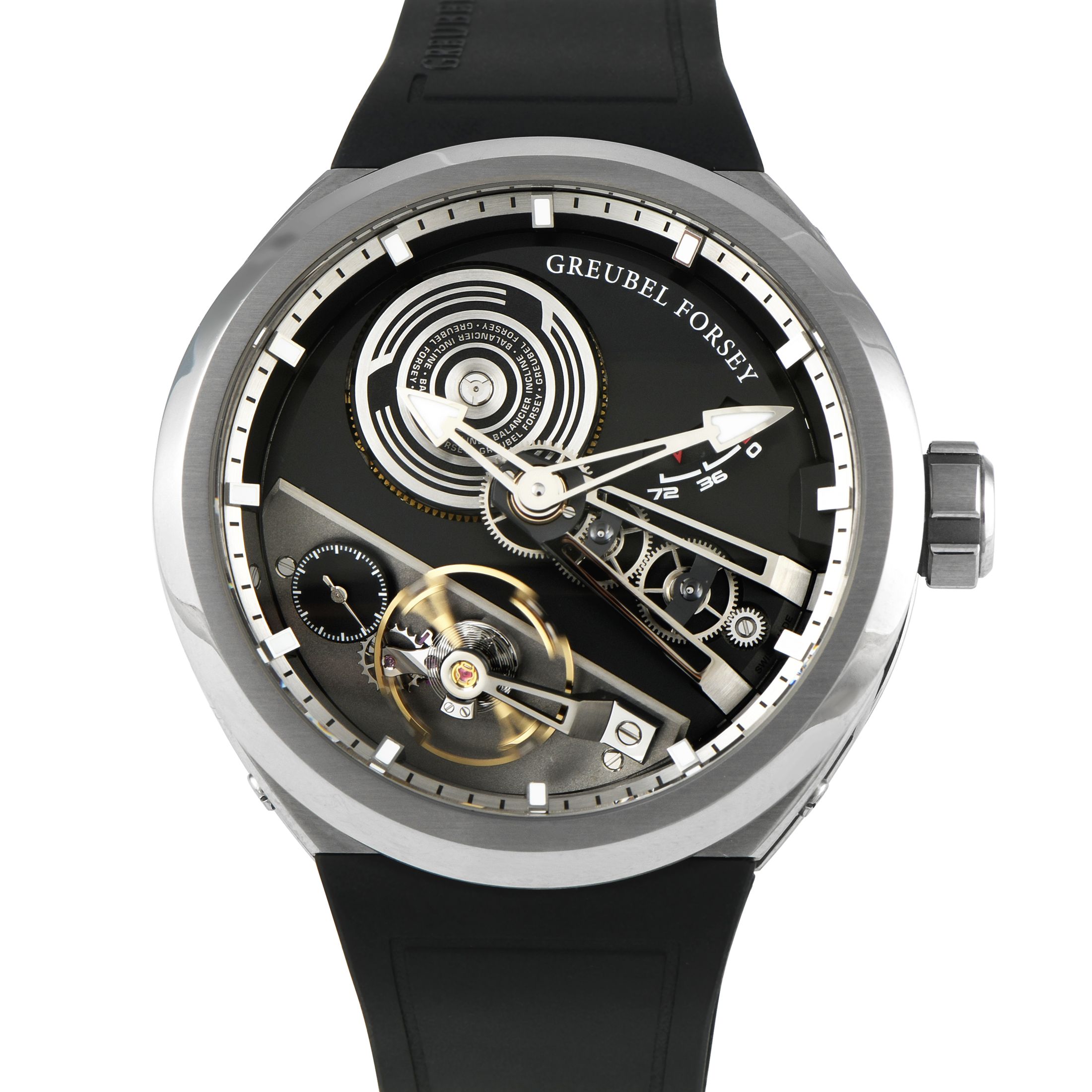 Greubel Forsey Balancier Convexe S2 Titanium Watch Balancier S2
