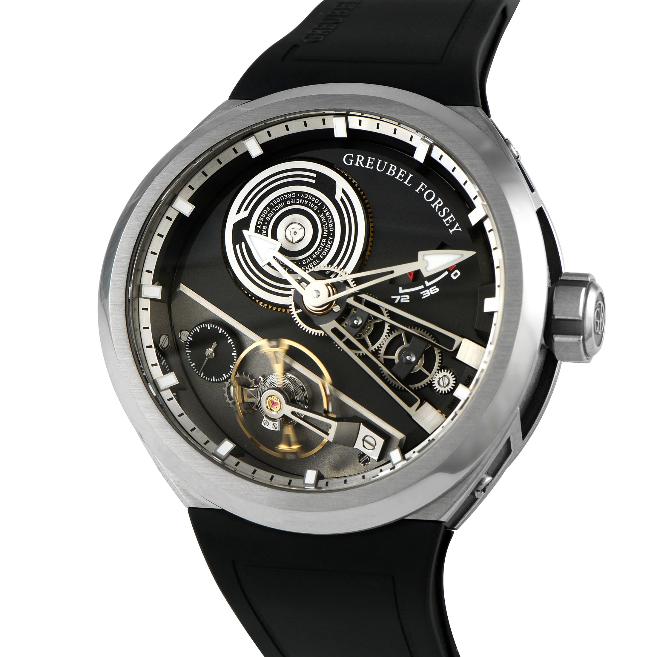 Greubel Forsey Balancier Convexe S2 Titanium Watch Balancier S2