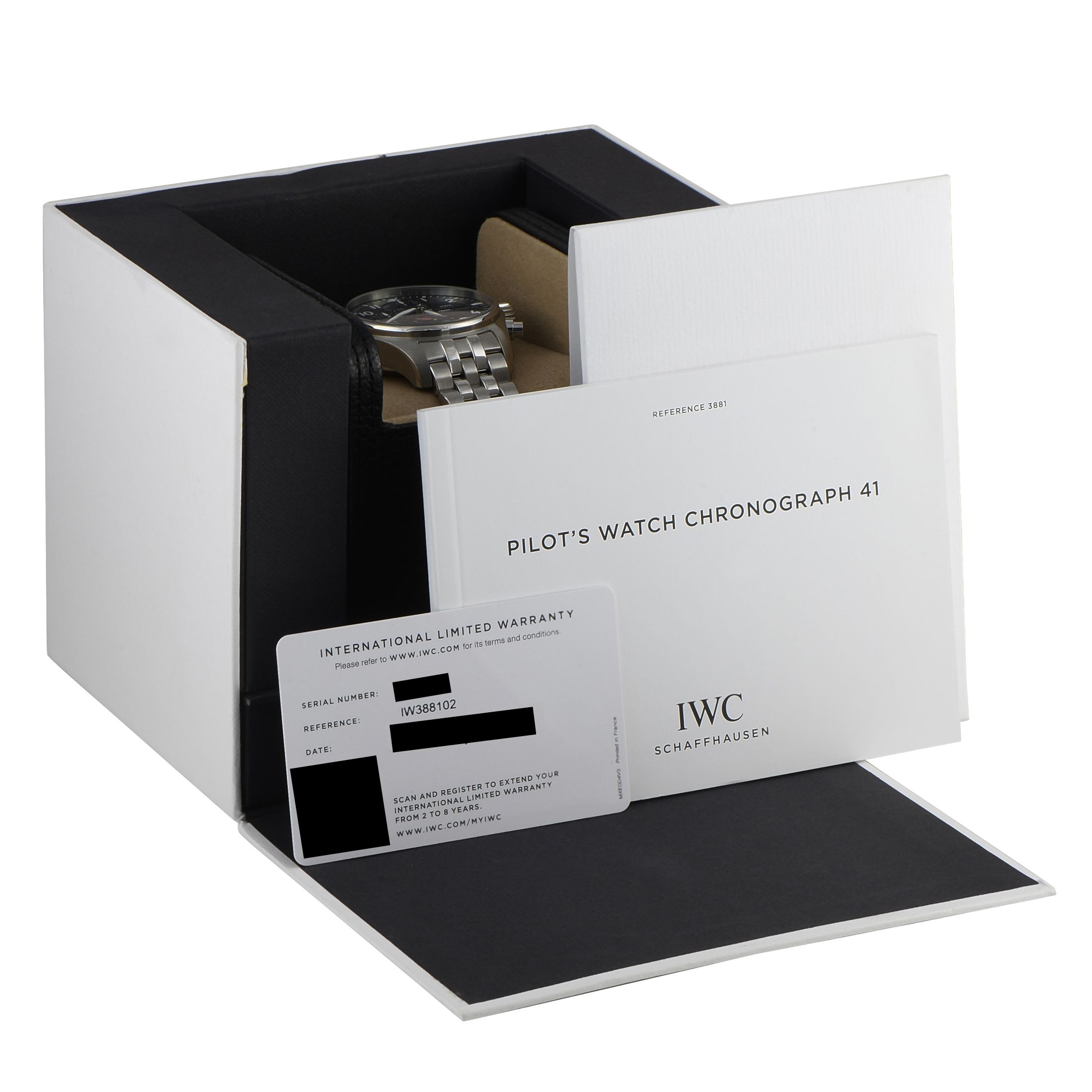 IWC Pilot’s Chronograph 41 Steel Watch IW388102