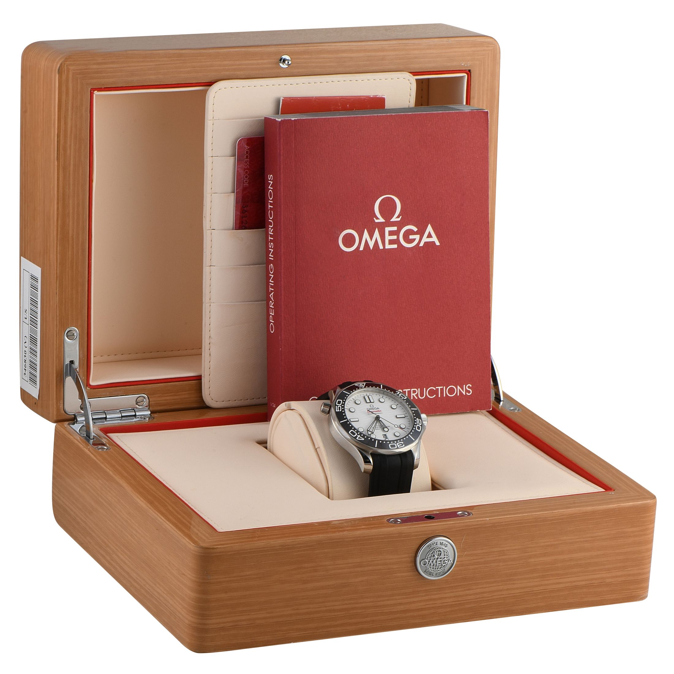 Omega Seamaster Diver Steel Watch 210.30.42.20.04.001
