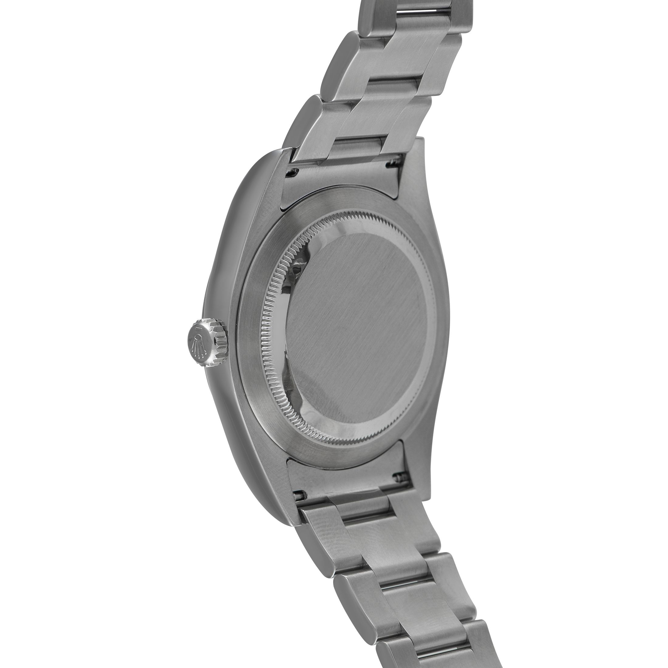 Rolex Oyster Perpetual 39 Black Dial Steel Watch 114300