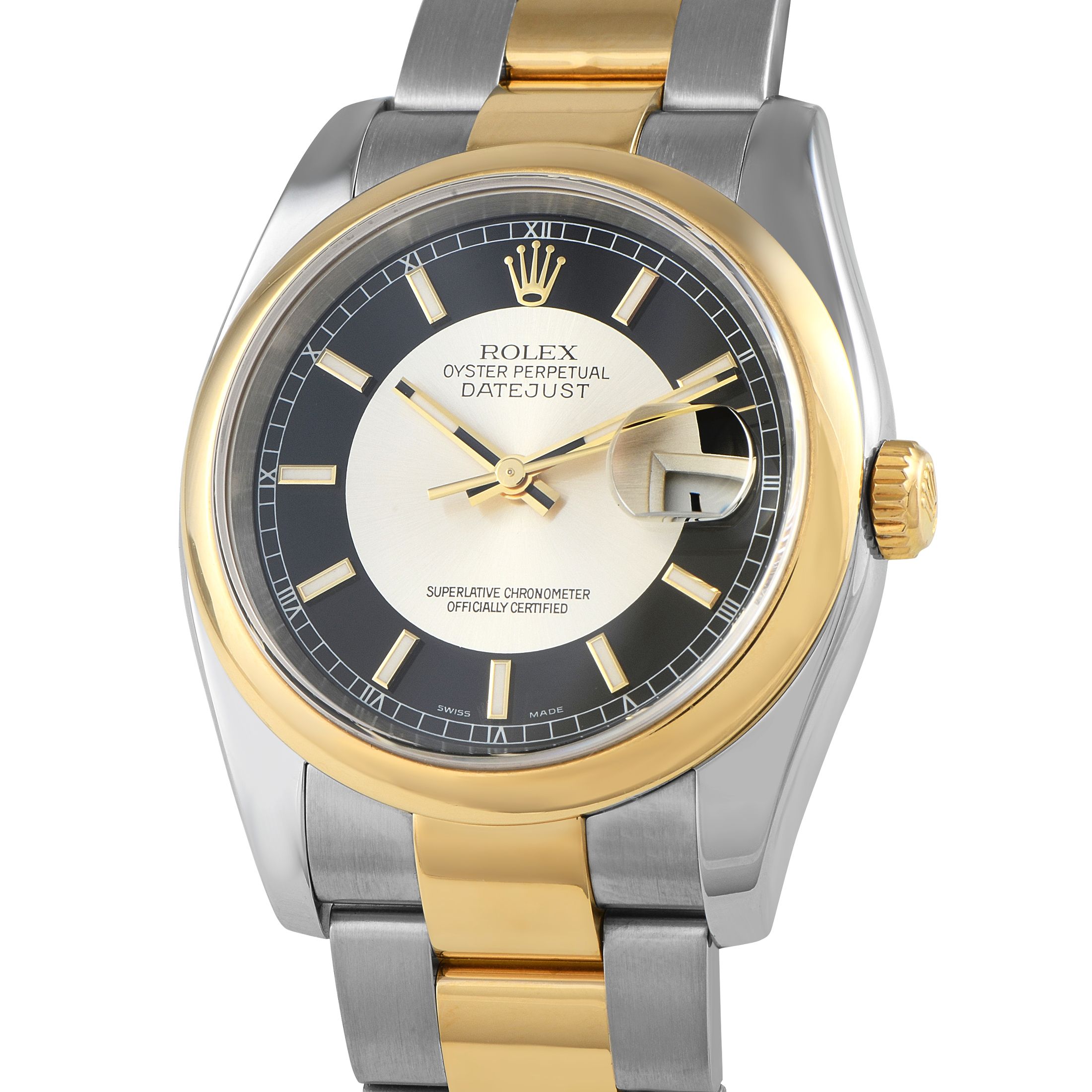 Rolex Datejust 36 Two-Tone Oyster Watch 116203