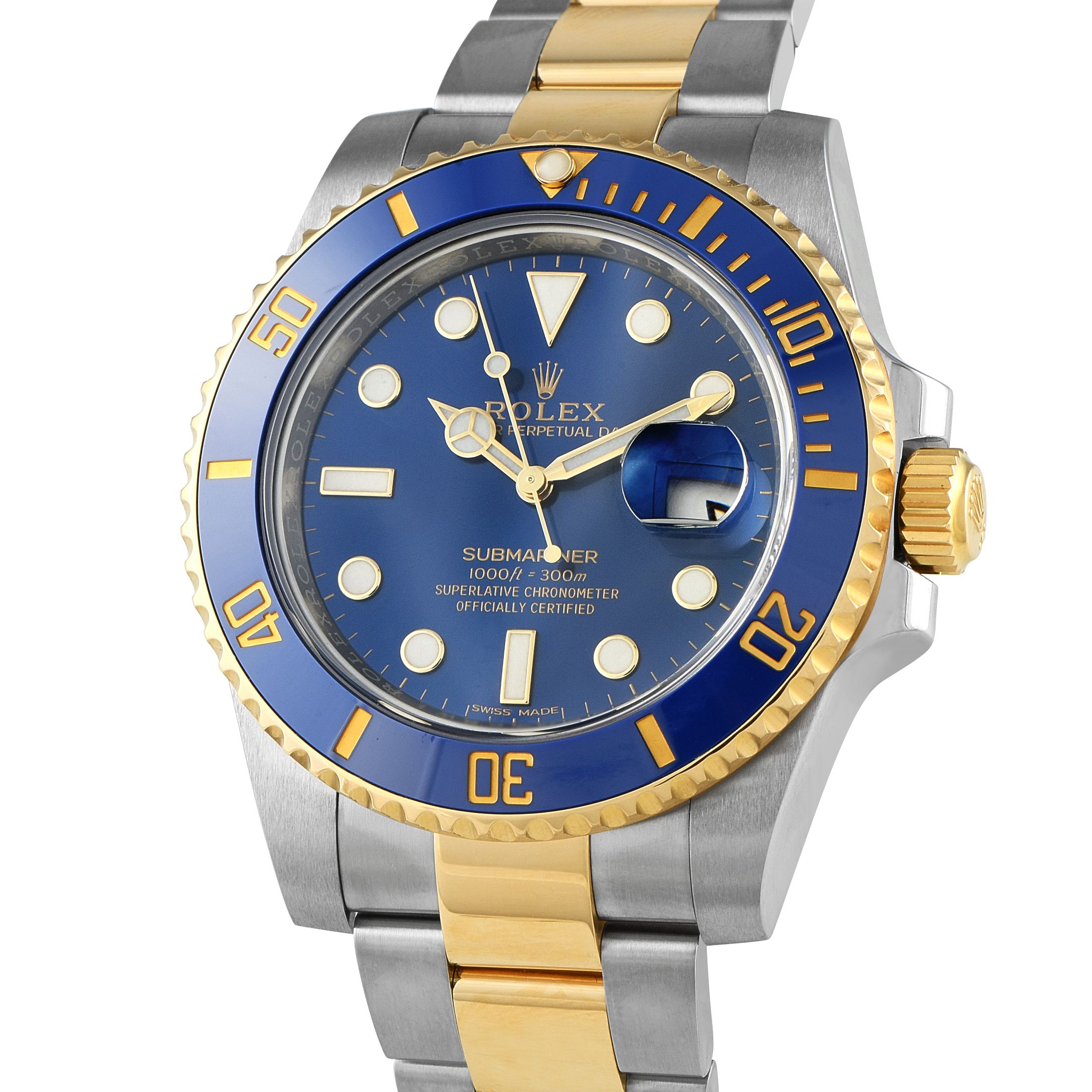 Rolex Submariner Date Two-Tone Watch 116613LB