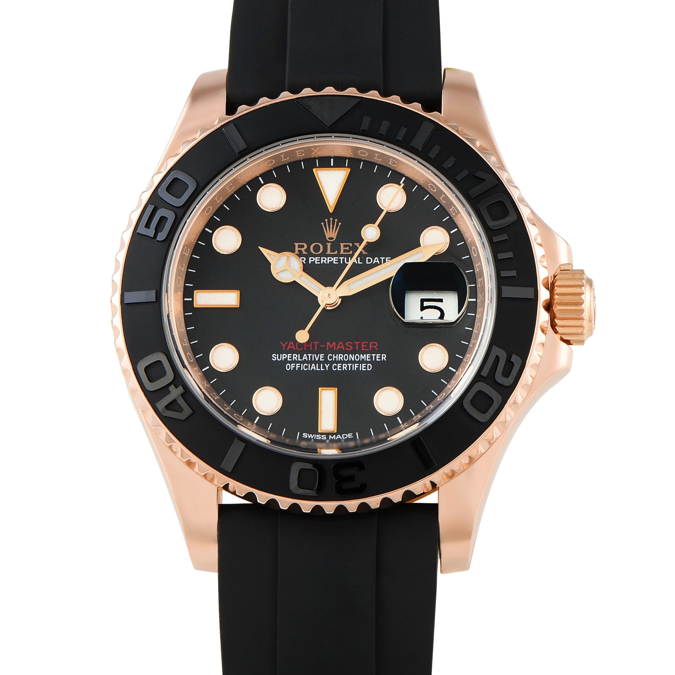 Rolex Yacht-Master 40 Everose Gold Watch 116655