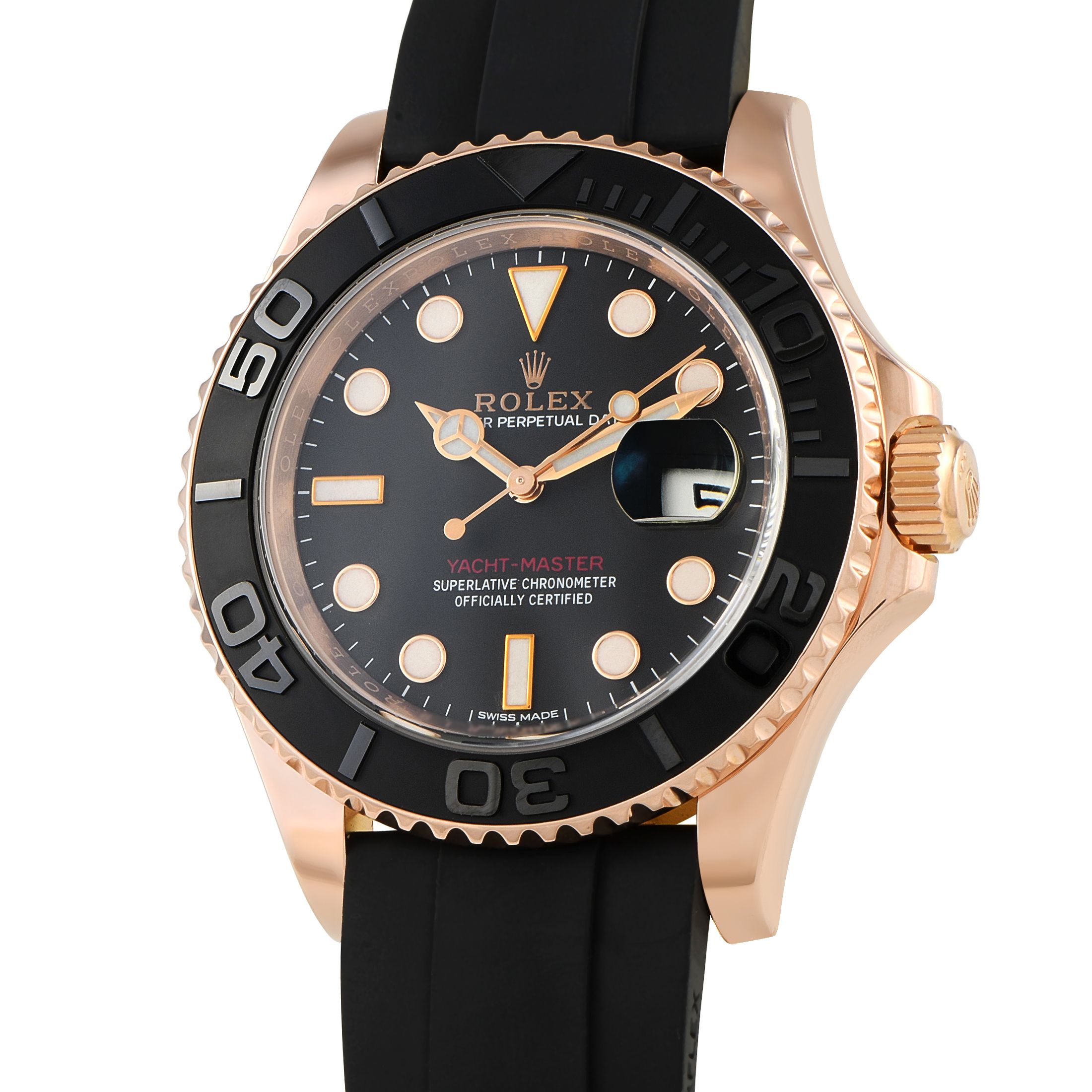 Rolex Yacht-Master 40 Everose Gold Watch 116655
