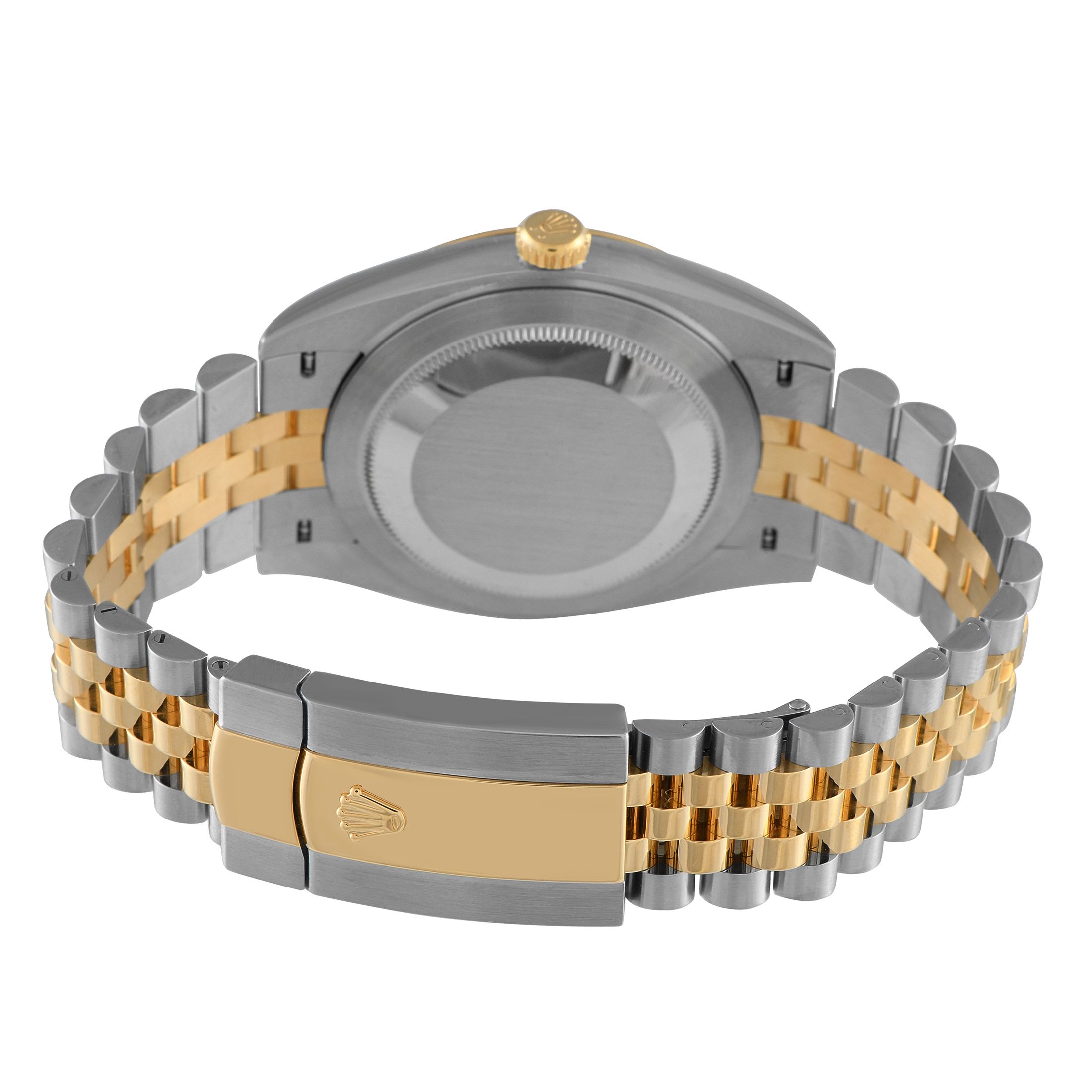 Rolex Datejust 41 Black Dial Two-Tone Jubilee Watch 126333
