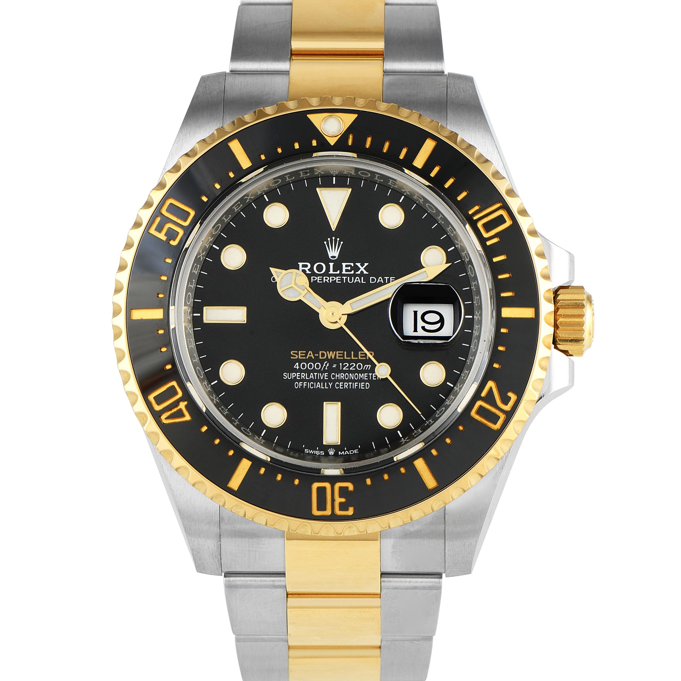 Rolex Sea-Dweller Two-Tone Watch 126603-0001