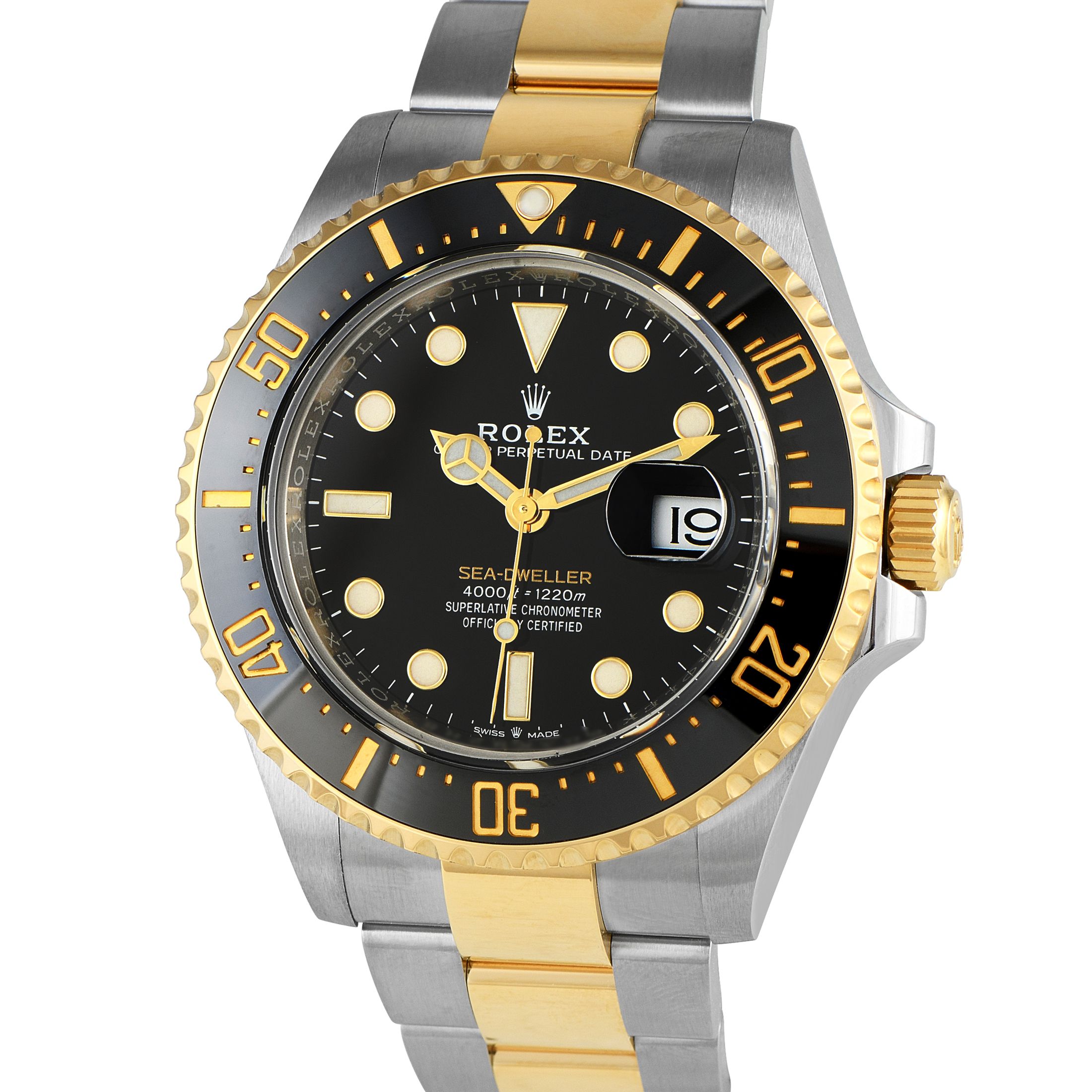 Rolex Sea-Dweller Two-Tone Watch 126603-0001