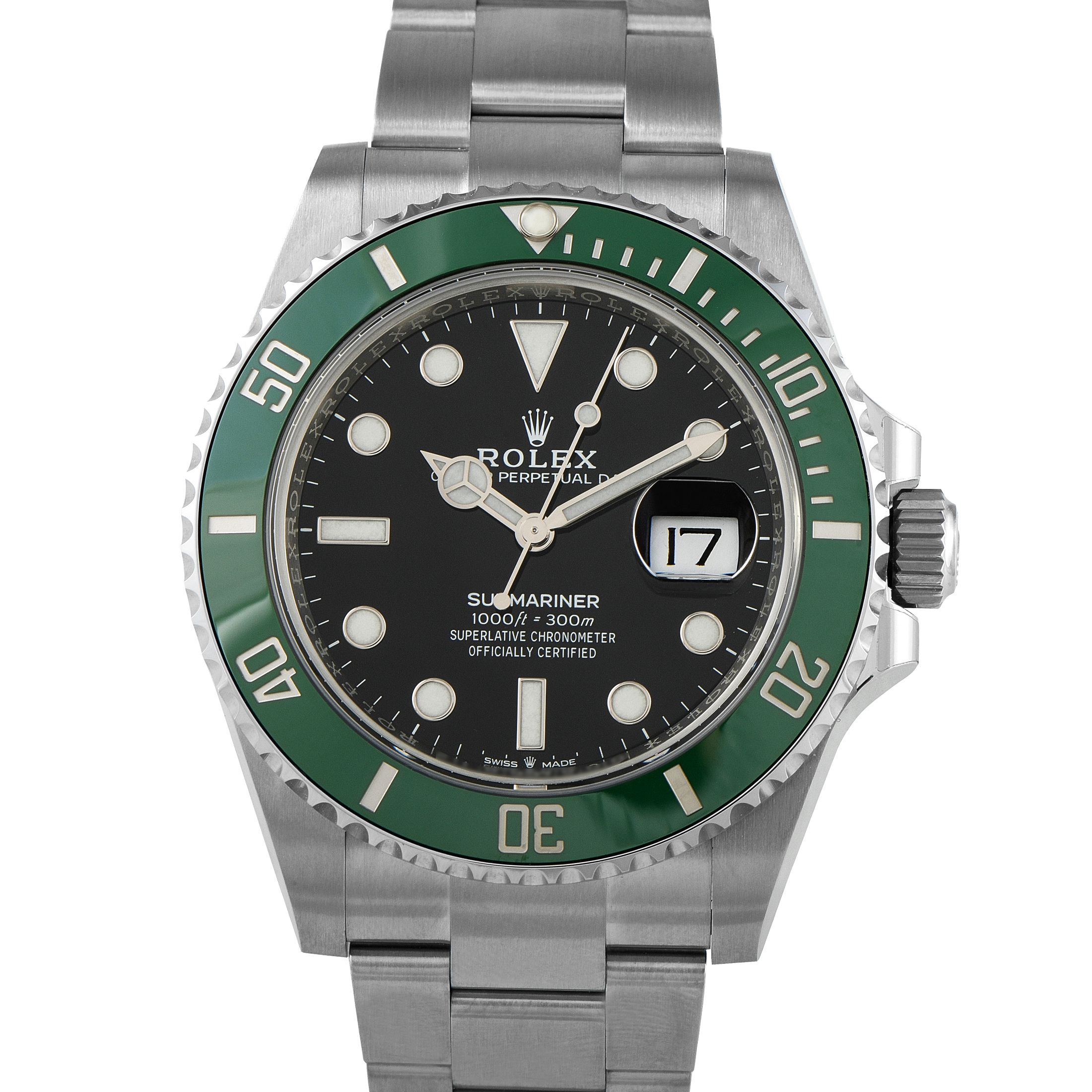Rolex Submariner Date Starbucks Steel Oyster Watch 126610LV