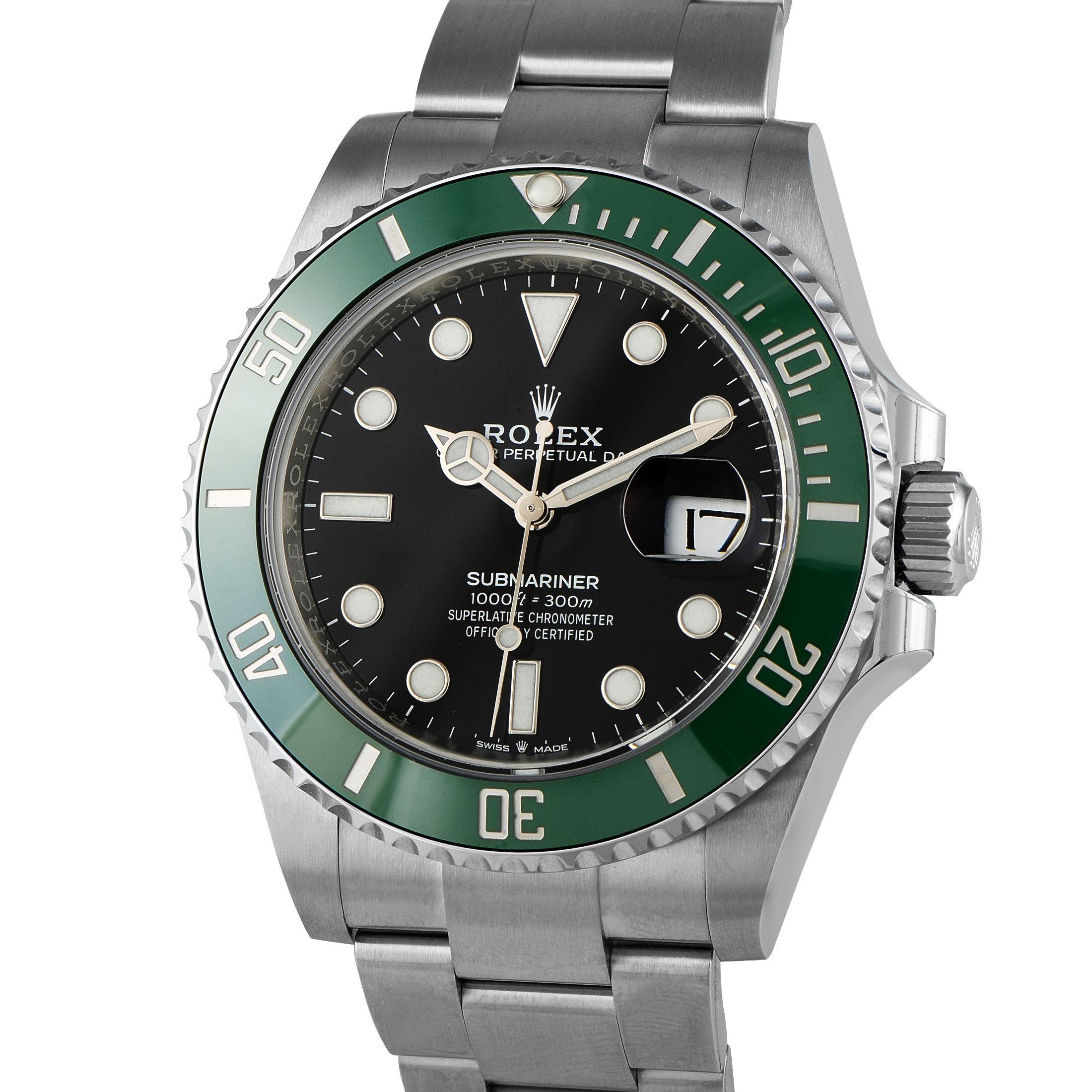 Rolex Submariner Date Starbucks Steel Oyster Watch 126610LV