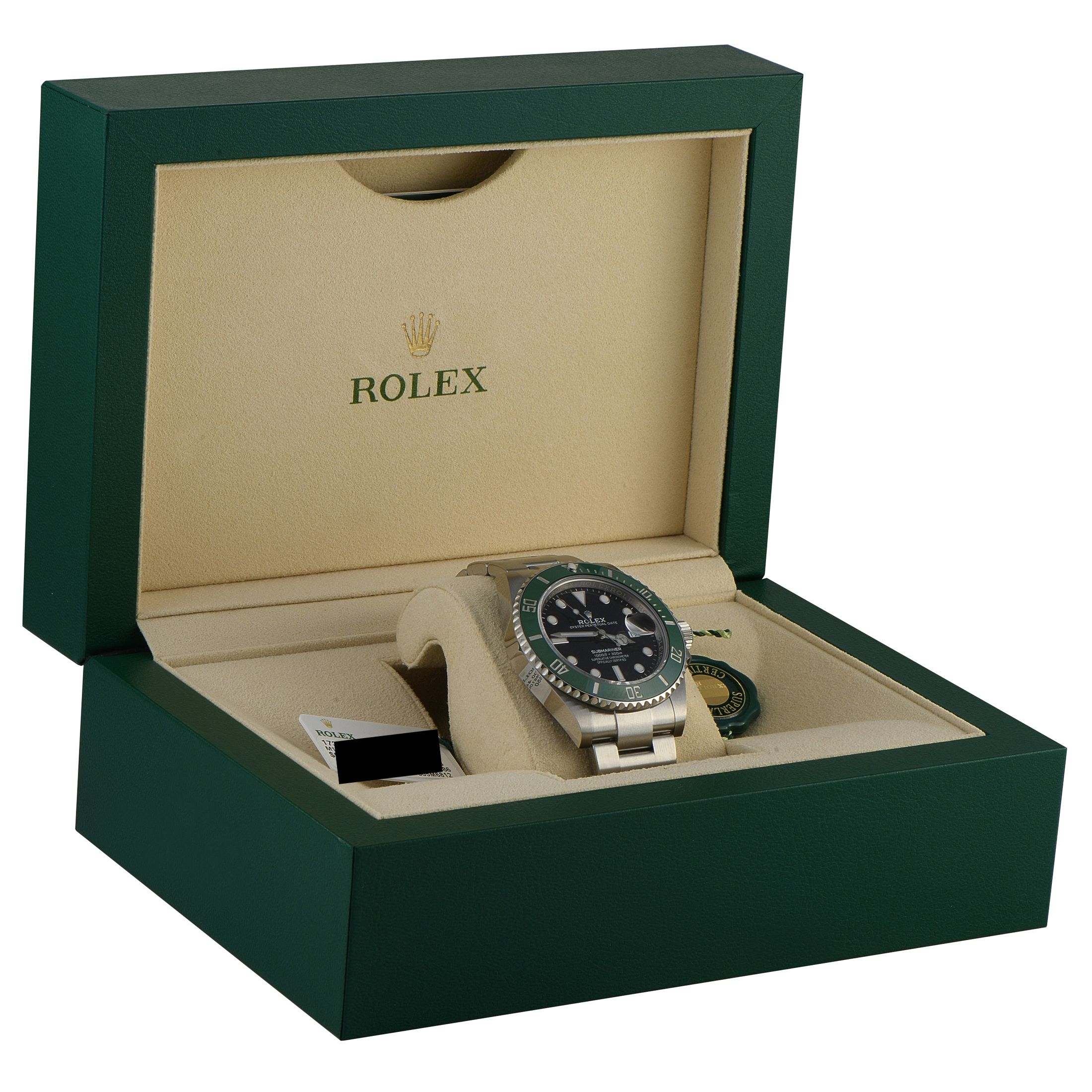 Rolex Submariner Date Starbucks Steel Oyster Watch 126610LV
