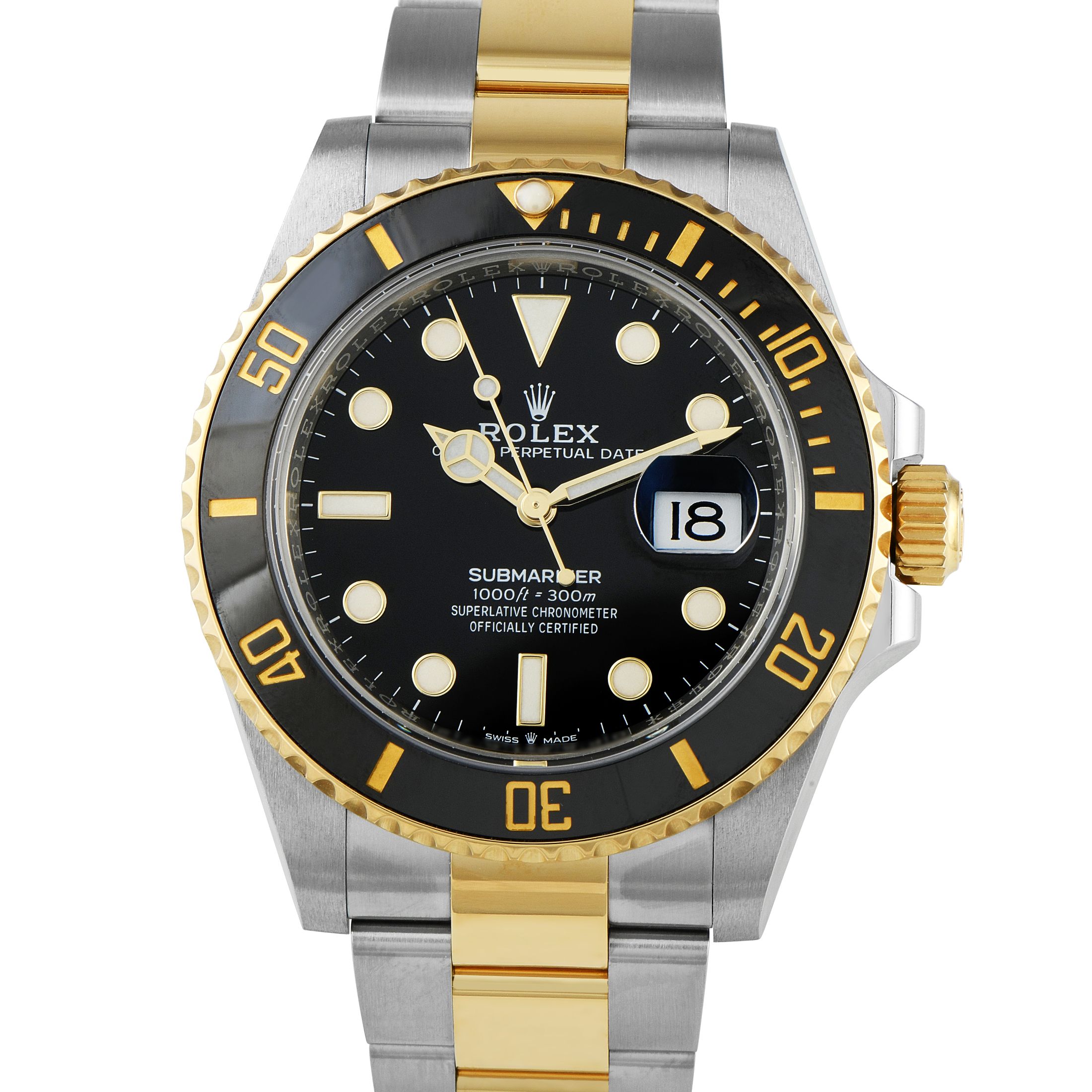 Rolex Submariner Date Two-Tone Watch 126613LN