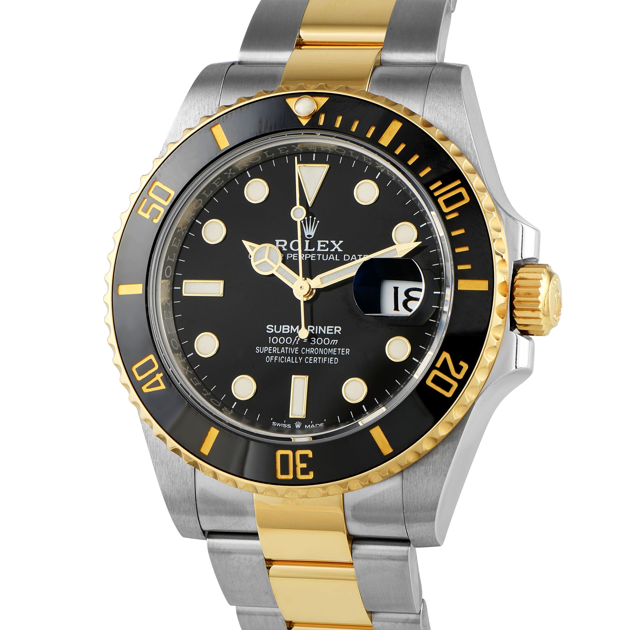 Rolex Submariner Date Two-Tone Watch 126613LN