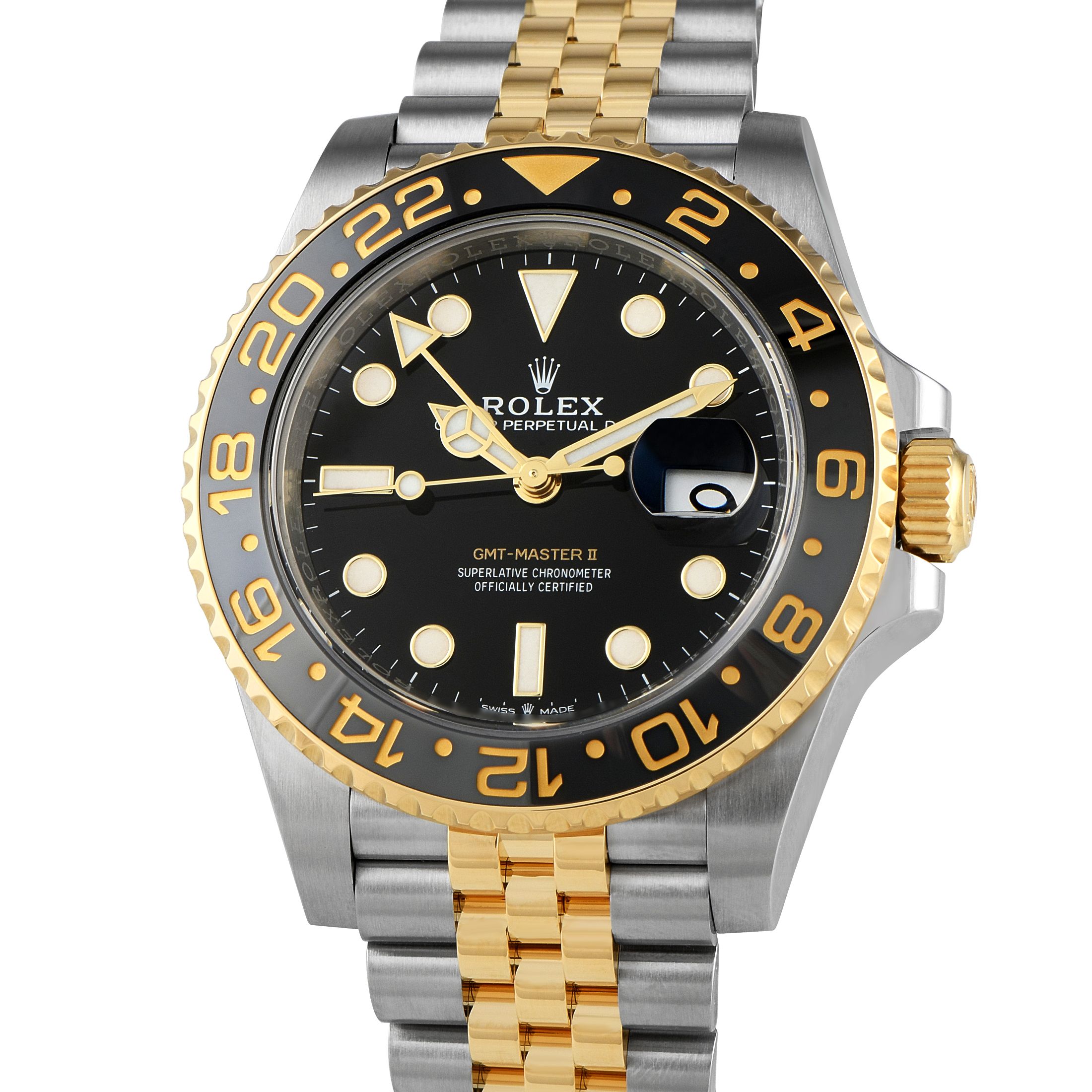 Rolex GMT-Master II Two-Tone Jubilee Watch 126713GRNR