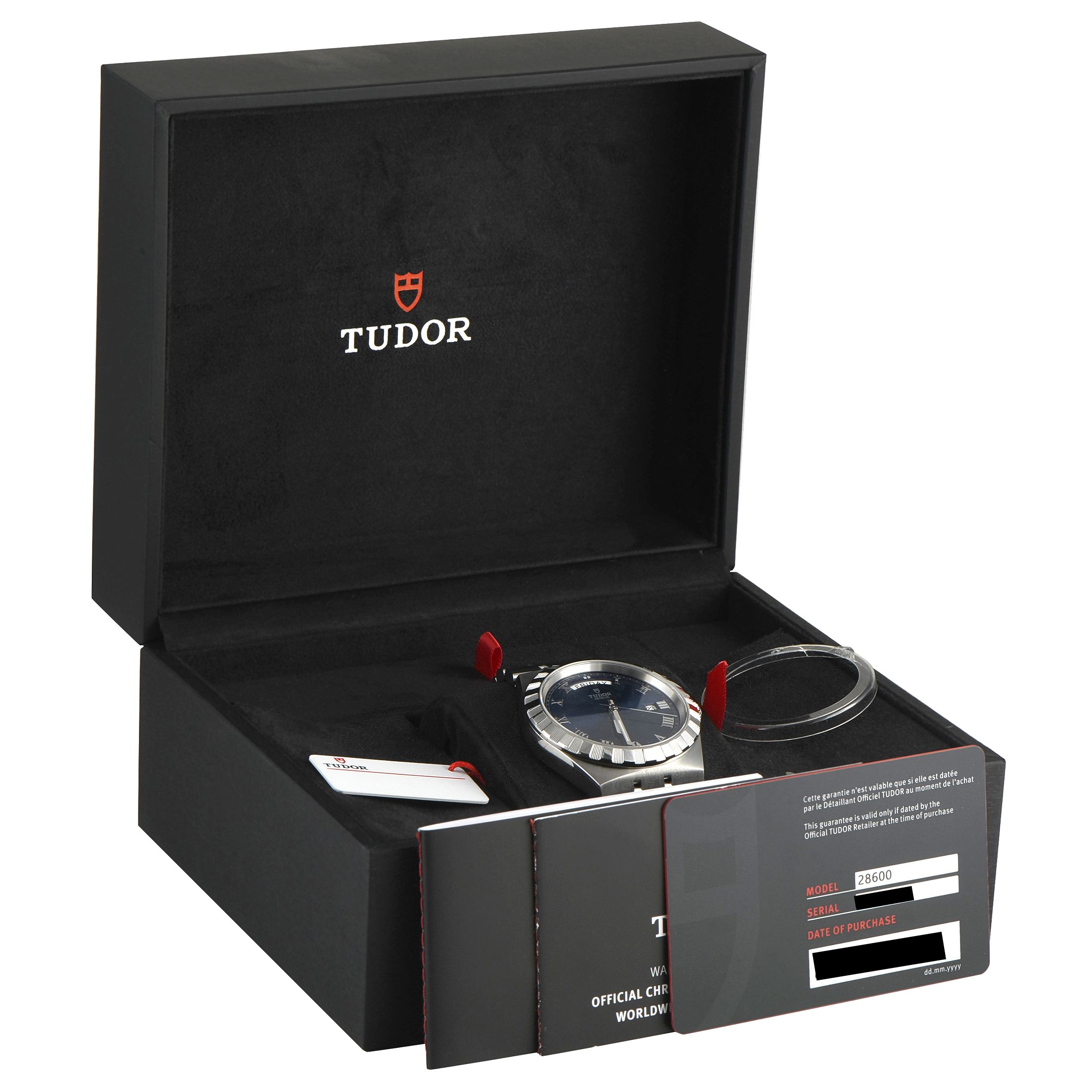 Tudor Royal Blue Dial Steel Watch 28600