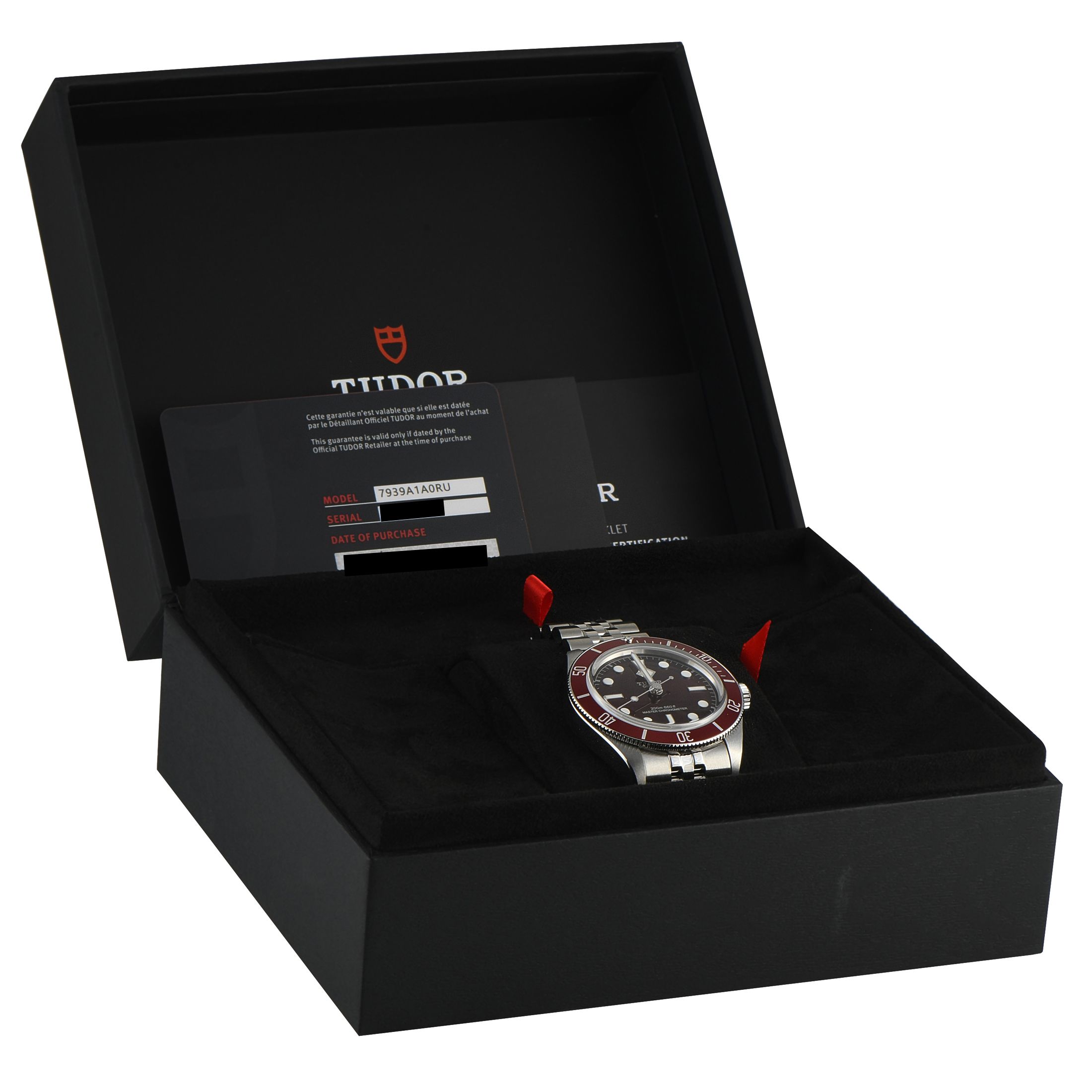 Tudor Black Bay 58 Burgundy Dial Steel Watch 7939A1A0RU
