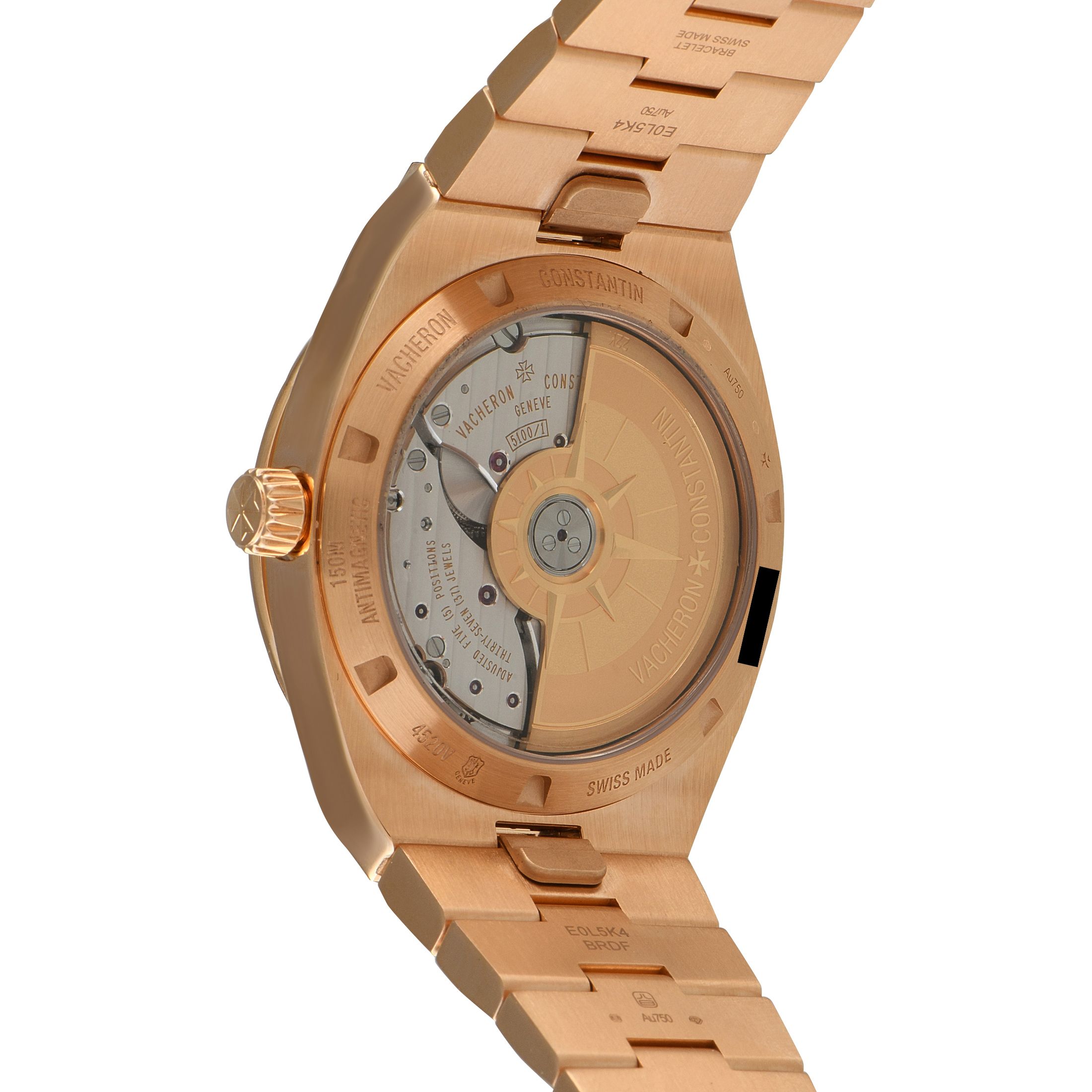 Vacheron Constantin Overseas Rose Gold Watch 4520v/210r-B705